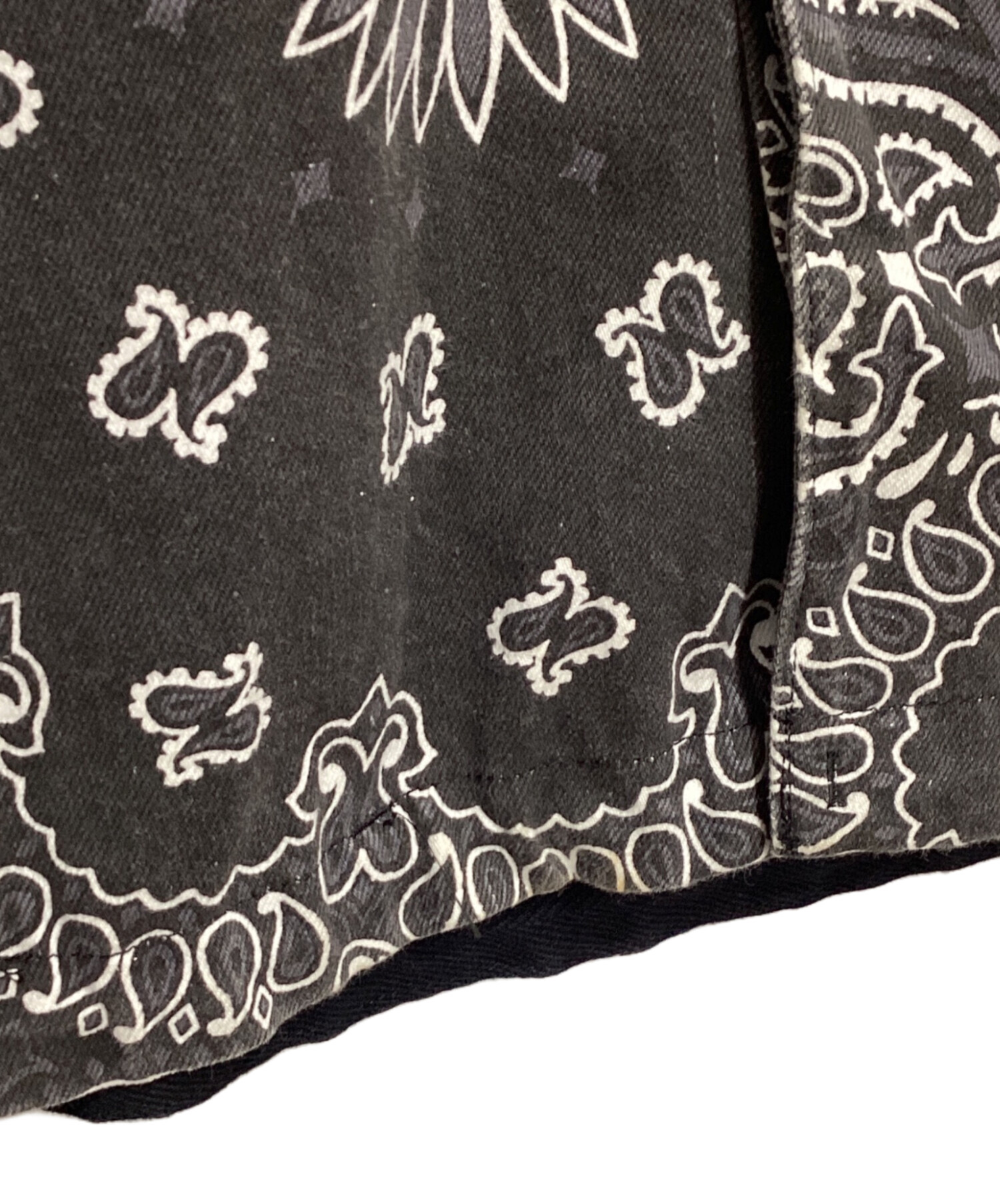 中古・古着通販】sacai (サカイ) 22SS Bandana Print Blouson グレー