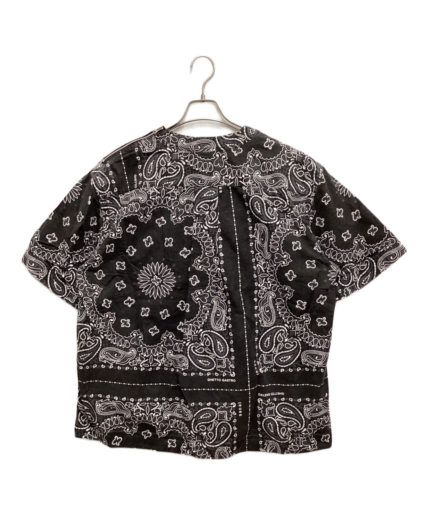 中古・古着通販】sacai (サカイ) ペイズリー柄ジッププルオーバー