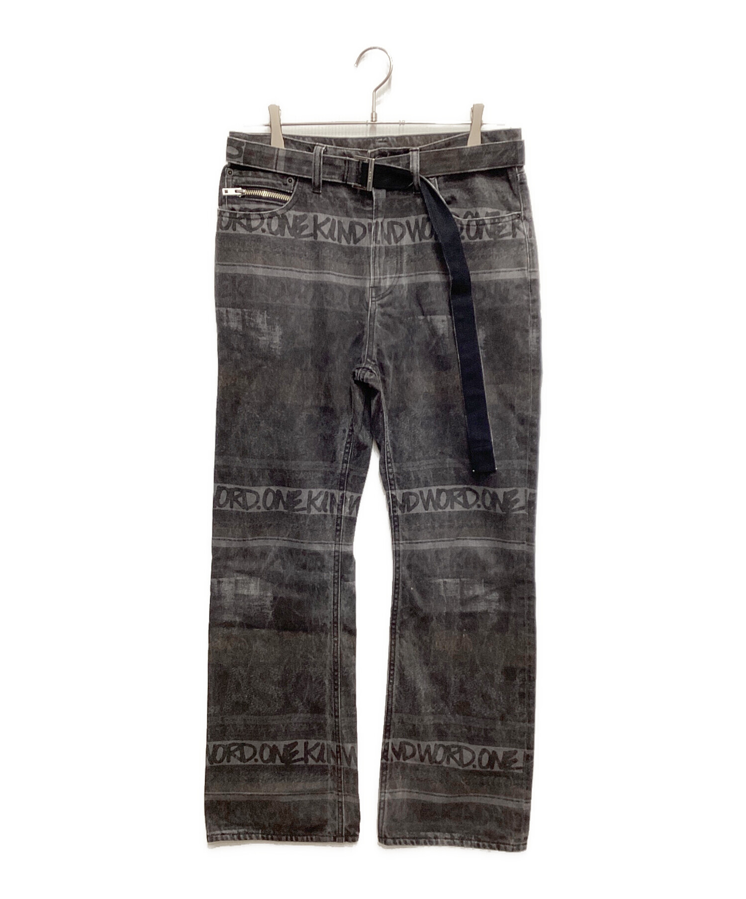 【sacai】サカイ Eric Haze Denim Pants サイズ3 中古・古着通販】sacai (サカイ) eric haze (エリック・ヘイズ) Denim