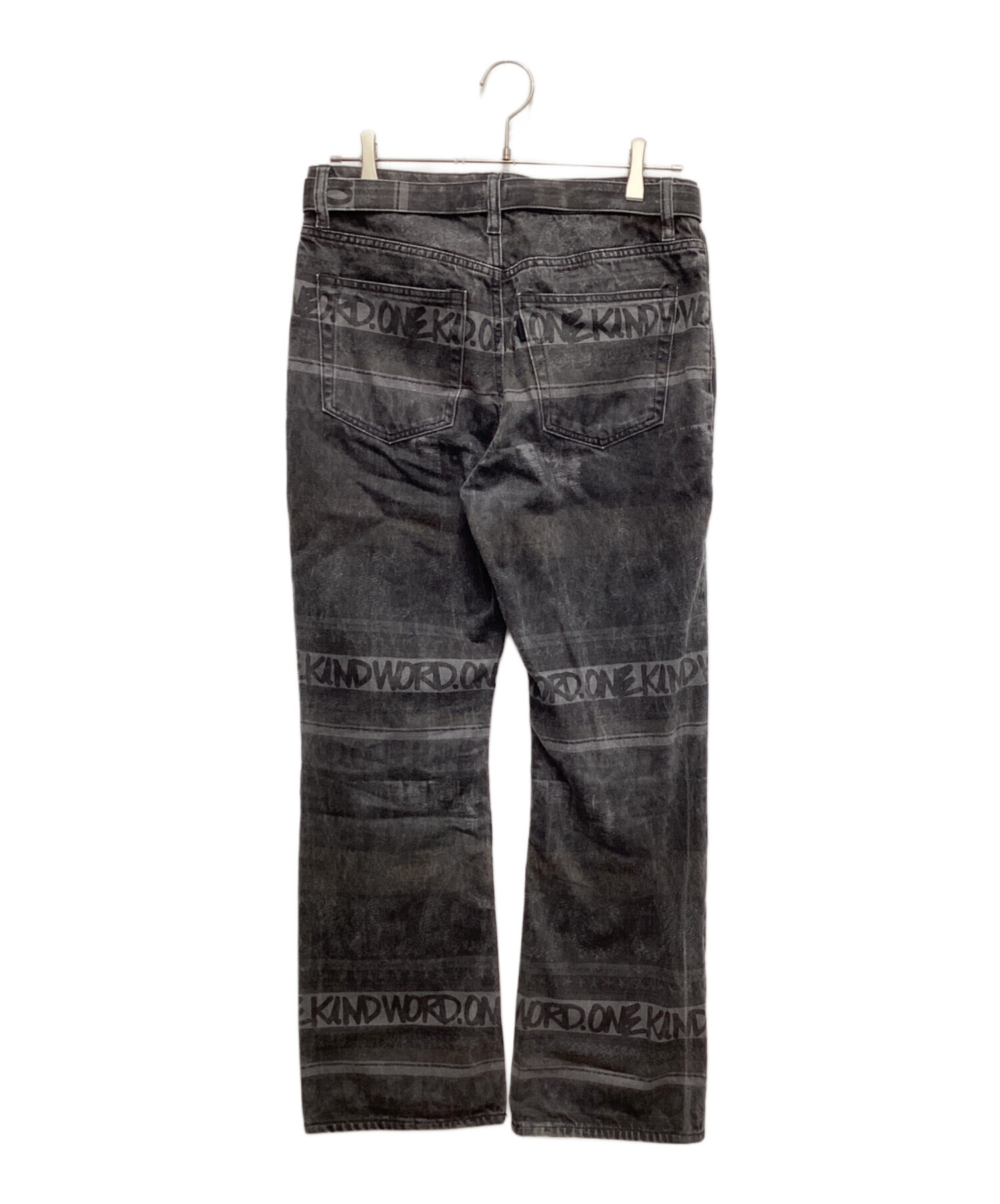 【sacai】サカイ Eric Haze Denim Pants サイズ3 中古・古着通販】sacai (サカイ) eric haze (エリック・ヘイズ) Denim