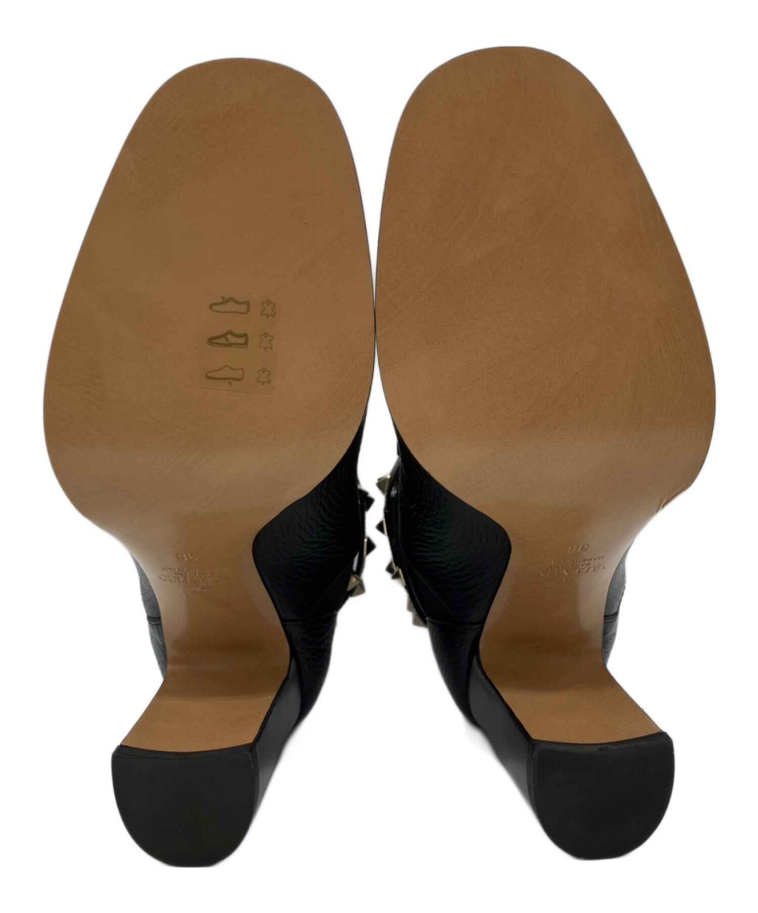 valentino vロゴ　ロックスタッズ　サイドゴアブーツ　37.5 中古・古着通販】VALENTINO GARAVANI (ヴァレンティノ・ガラヴァーニ