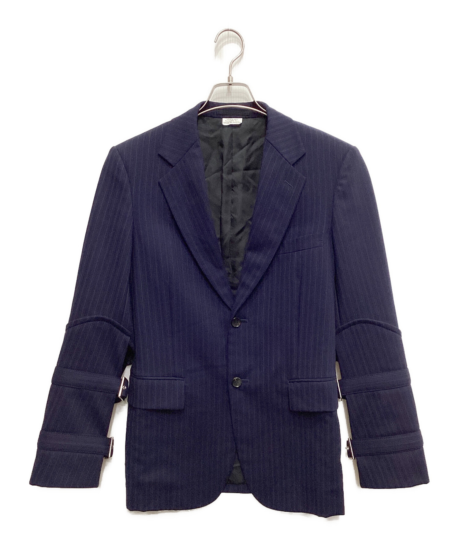 1990 初期田中オムCOMME des GARCONS HOMME 紺 スーツ 中古・古着通販】COMME des GARCONS HOMME (コムデギャルソン オム