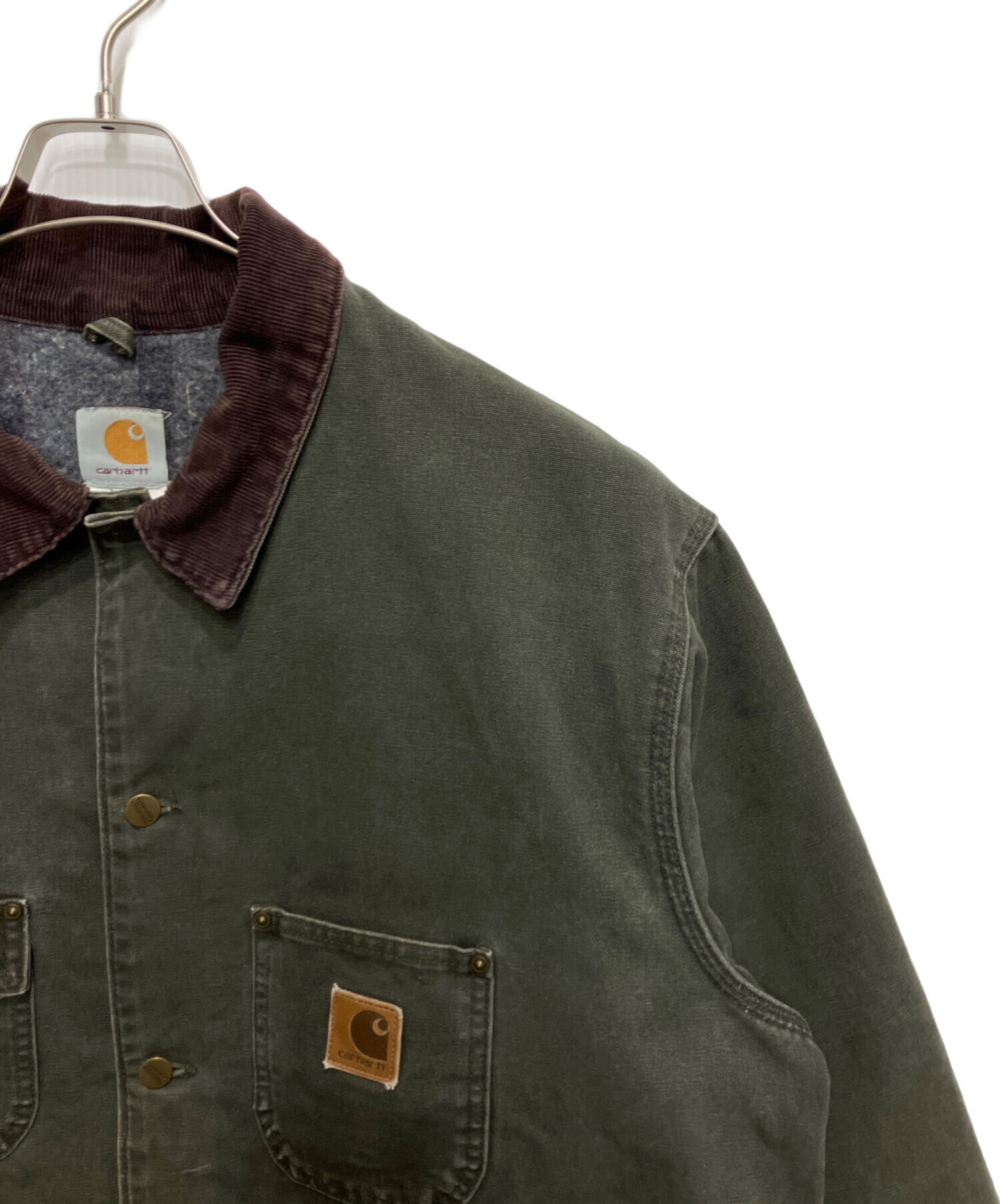 中古・古着通販】CarHartt (カーハート) チョアコート オリーブ サイズ