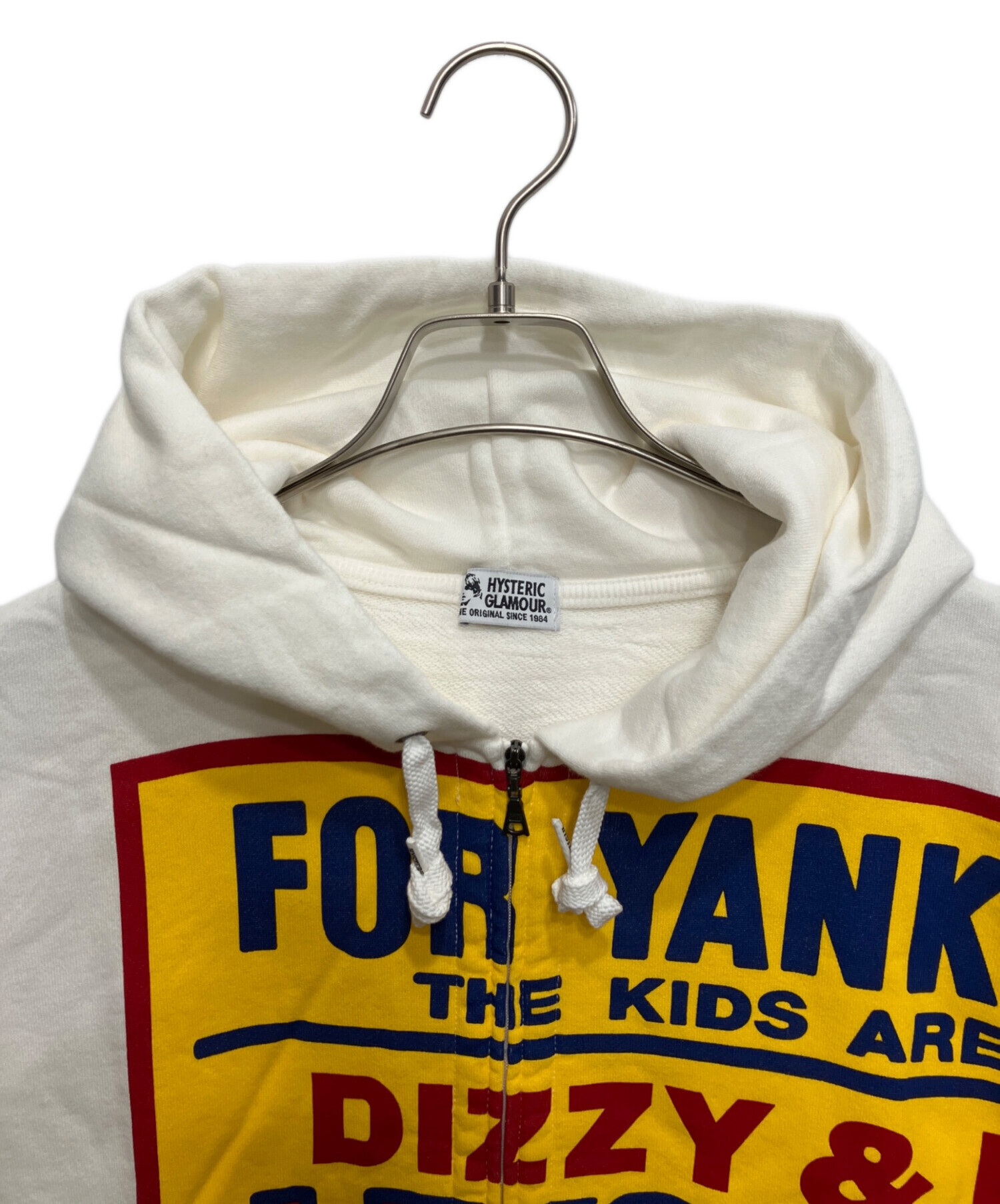 HYSTERIC GLAMOUR - ローズジャルダンDIZZY & MILKY オーバーサイズパーカー 中古・古着通販】Hysteric Glamour (ヒステリックグラマー