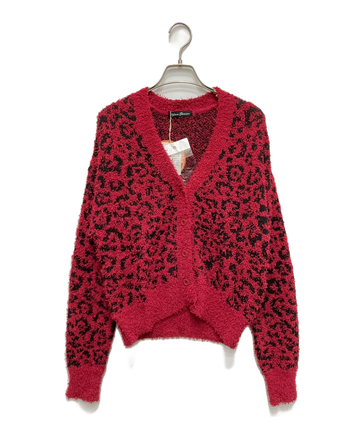 HYSTERIC GLAMOUR 肉球柄 ジップカーディガン 中古・古着通販】Hysteric Glamour (ヒステリックグラマー) アニマル柄