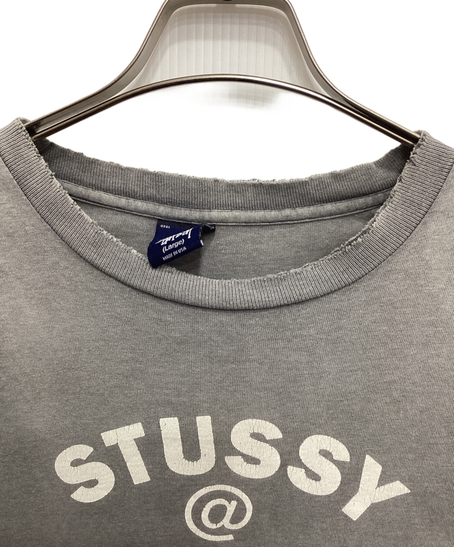 中古・古着通販】stussy (ステューシー) オールドプリントTシャツ 