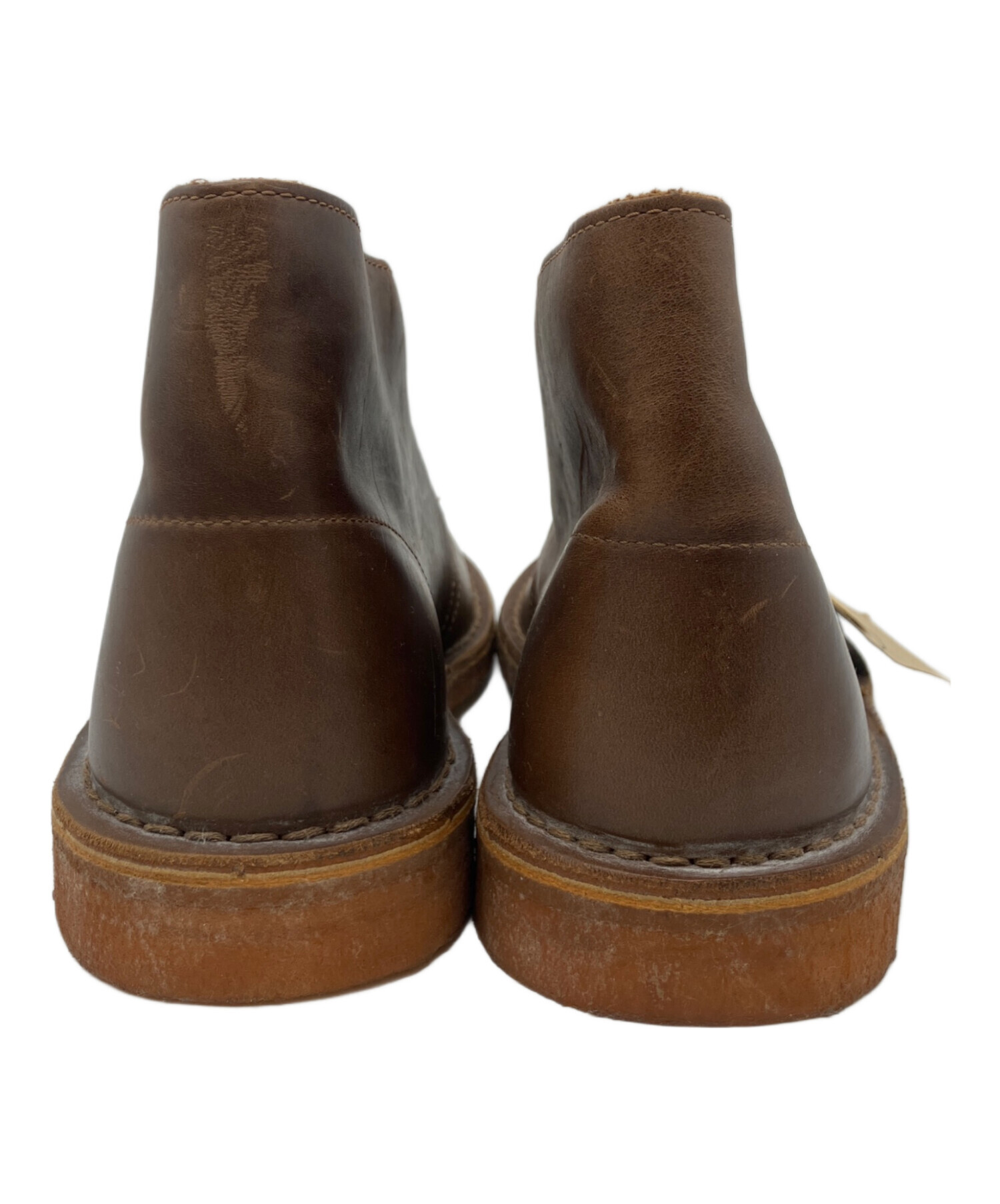 中古・古着通販】CLARKS (クラークス) デザートブーツ ブラウン サイズ