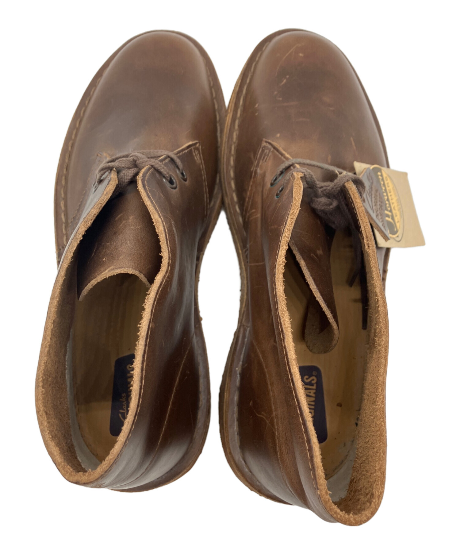中古・古着通販】CLARKS (クラークス) デザートブーツ ブラウン サイズ