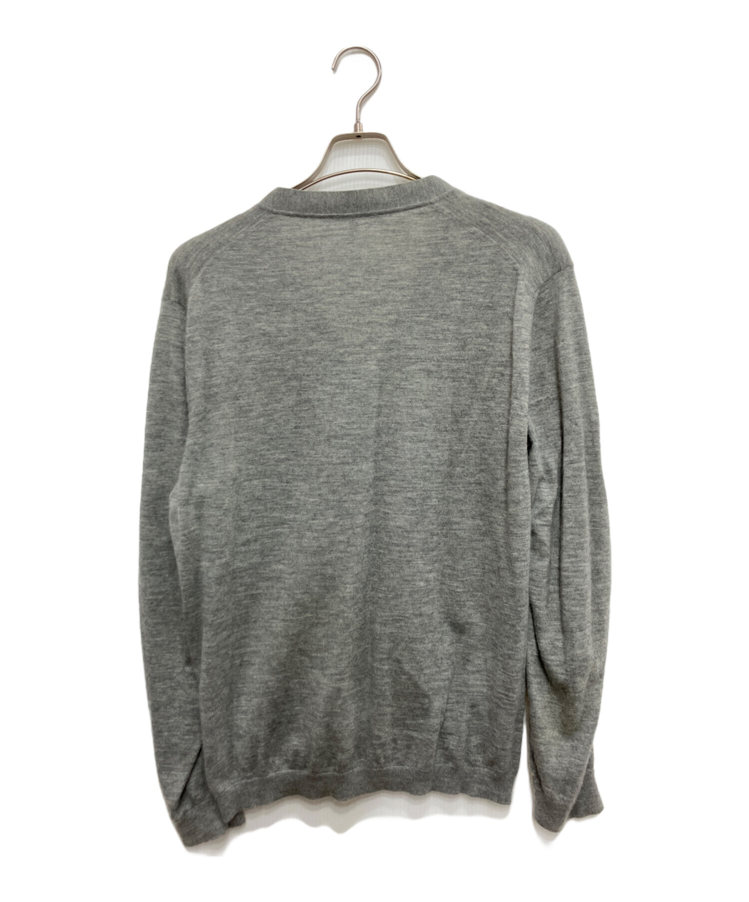 中古・古着通販】GUCCI (グッチ) カシミヤカーディガン グレー サイズ