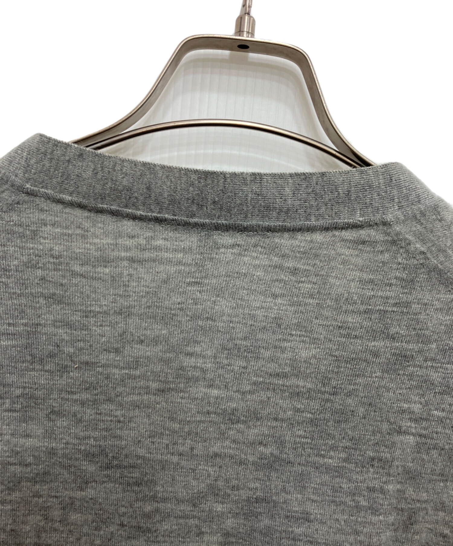 中古・古着通販】GUCCI (グッチ) カシミヤカーディガン グレー サイズ