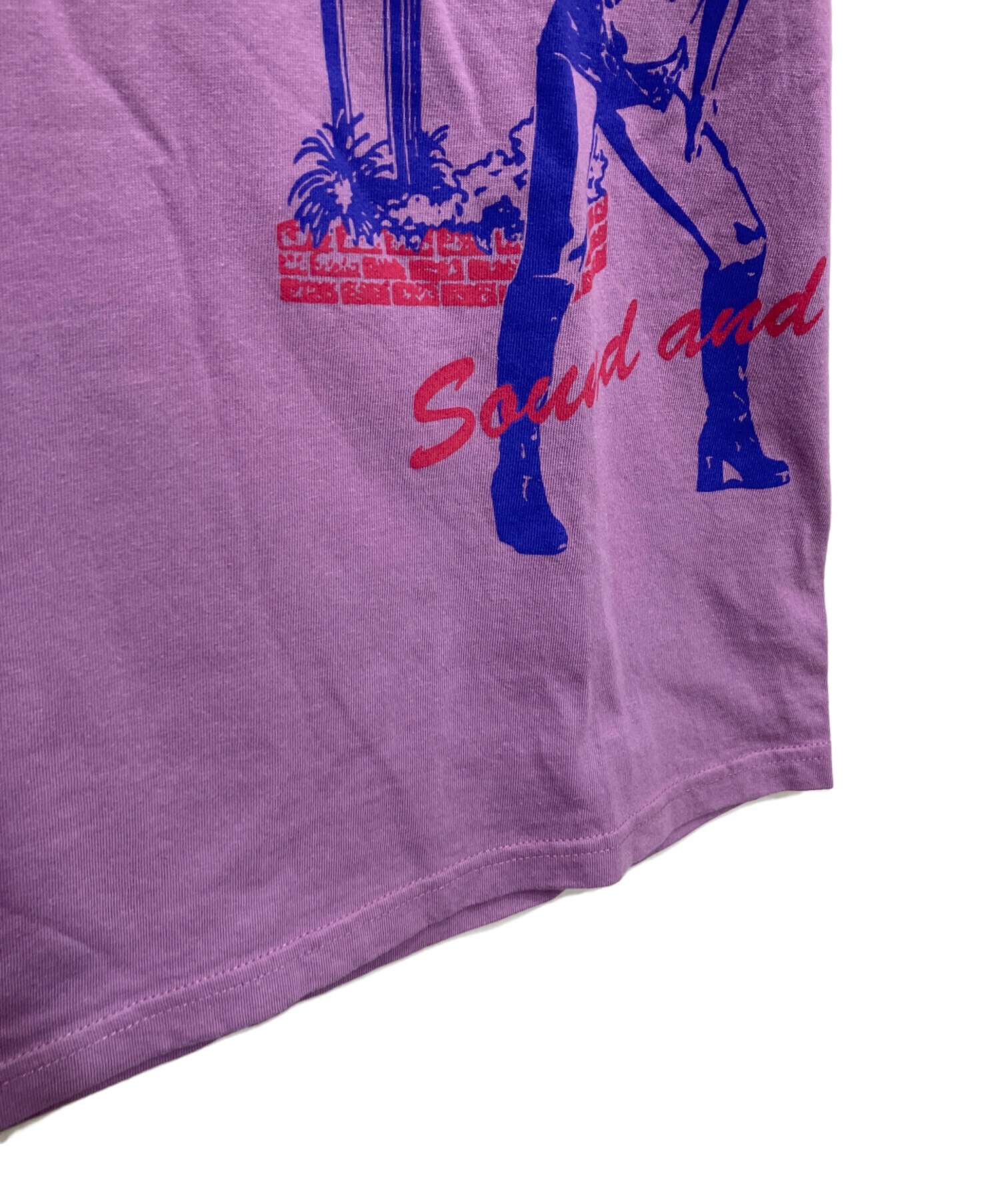 HYSTERIC GLAMOUR パープル Tシャツ フリーサイズ HYSTERIC GLAMOUR - TAKE YOUR TIME Tシャツ / パープル | Tempt