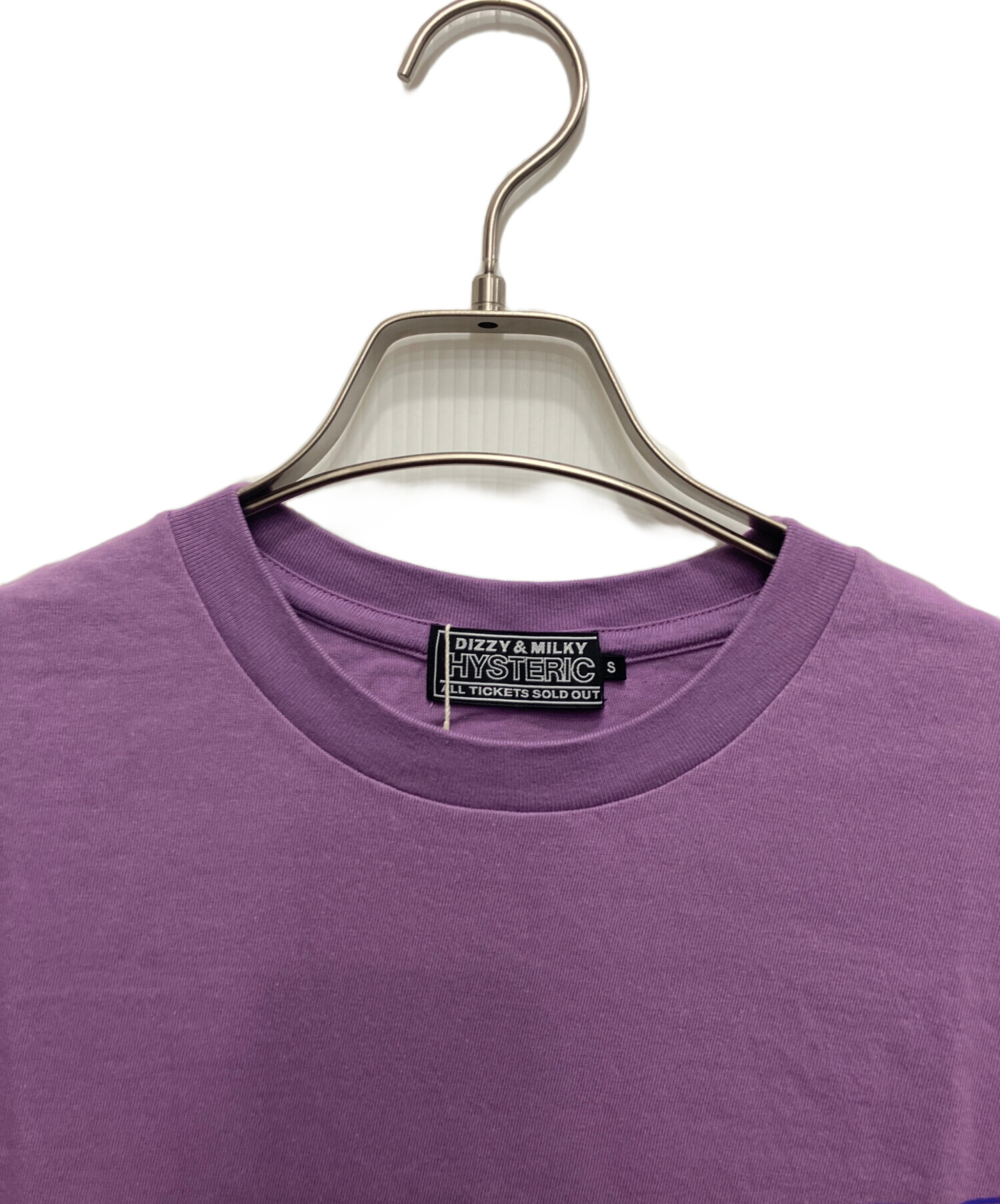 HYSTERIC GLAMOUR パープル Tシャツ フリーサイズ HYSTERIC GLAMOUR - POP ROCK Tシャツ / パープル | Tempt