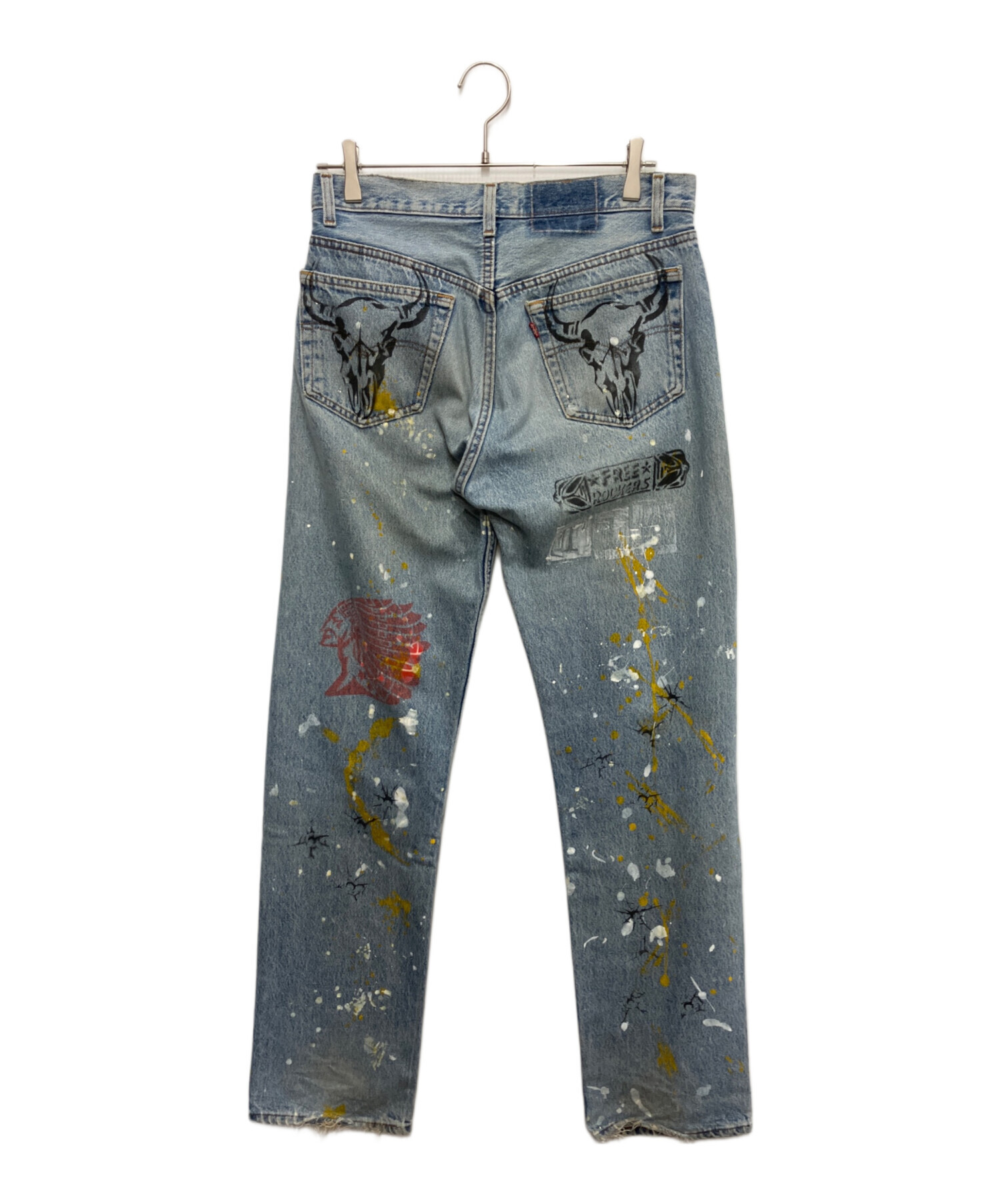 マーブルズ　リーバイス501リメイクデニム 中古・古着通販】LEVI'S (リーバイス) リメイク501デニムパンツ