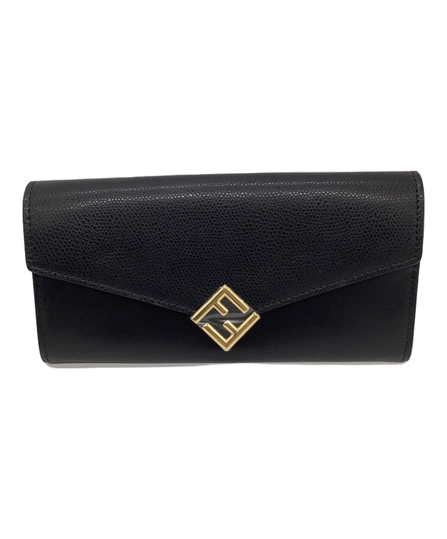 中古・古着通販】FENDI (フェンディ) チェーンウォレット ブラック
