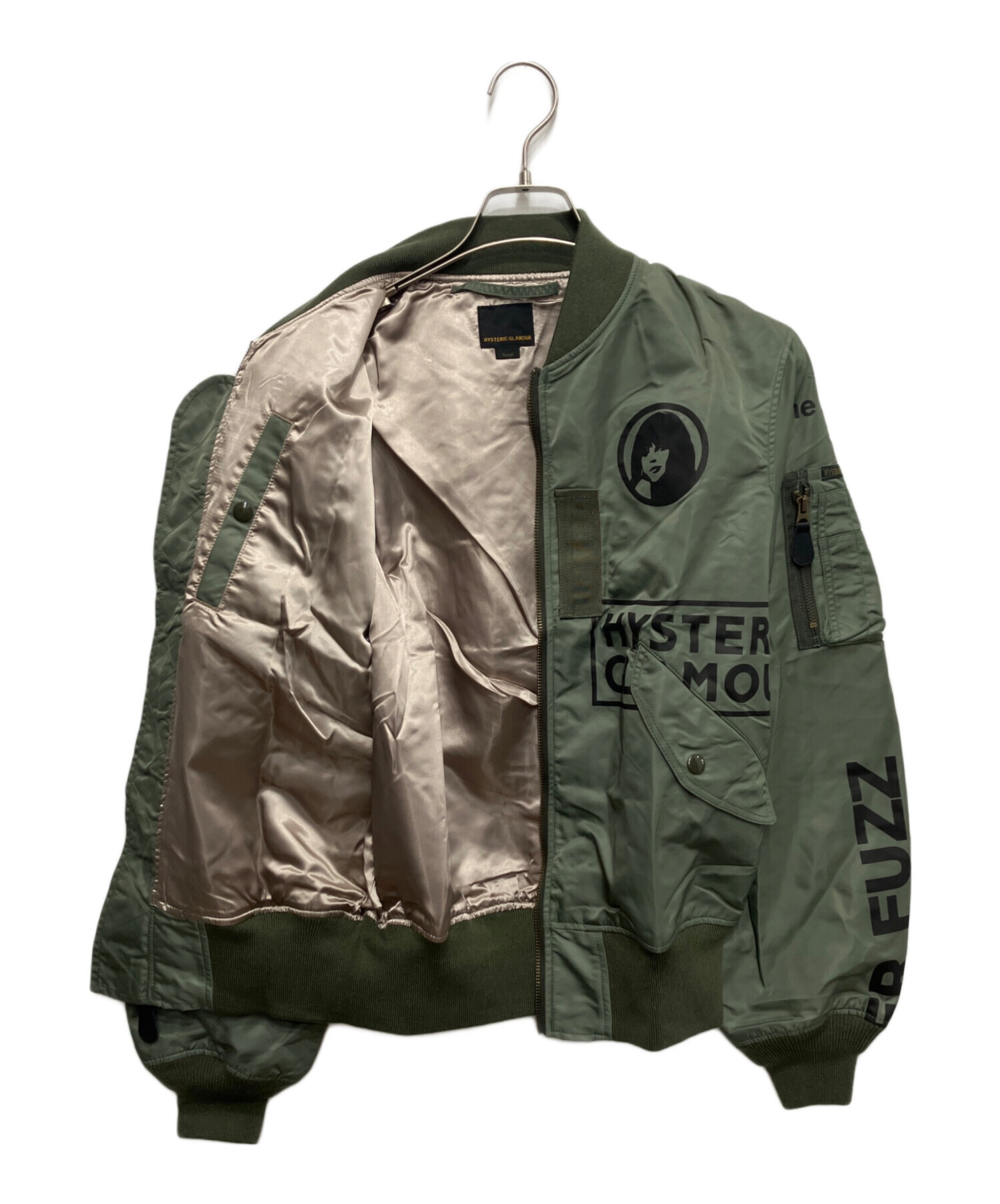 HYSTERIC GLAMOUR プリマロフトエアフォースMA-1 HYSTERIC GLAMOUR（ヒステリックグラマー）の「プリマロフトエア