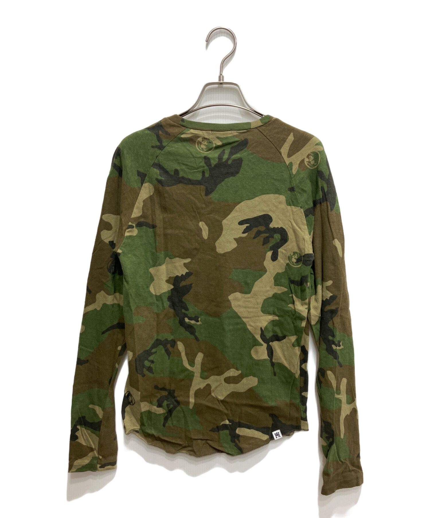 HYSTERIC GLAMOUR カモフラファックベア ビックT HYSTERIC GLAMOUR（ヒステリックグラマー）の「BEAR プリント Tシャツ