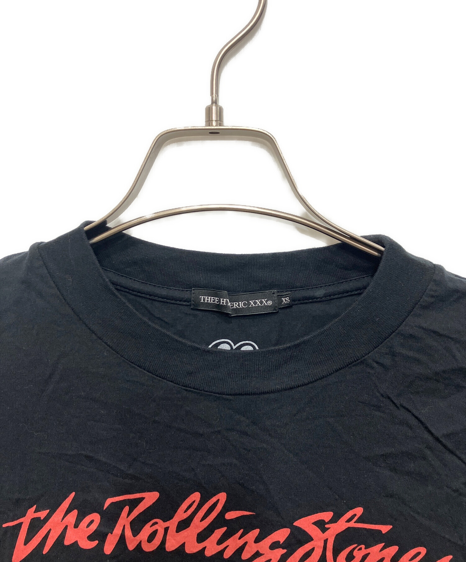 THE HYSTERIC XXX』ローリングストーンズ コラボ 総柄 シャツ