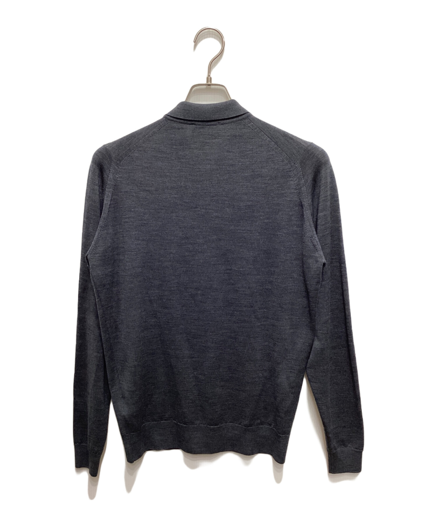 美品　ジョンスメドレー　メリノウール　ニットポロ　M 中古・古着通販】JOHN SMEDLEY (ジョンスメドレー) メリノウールニット