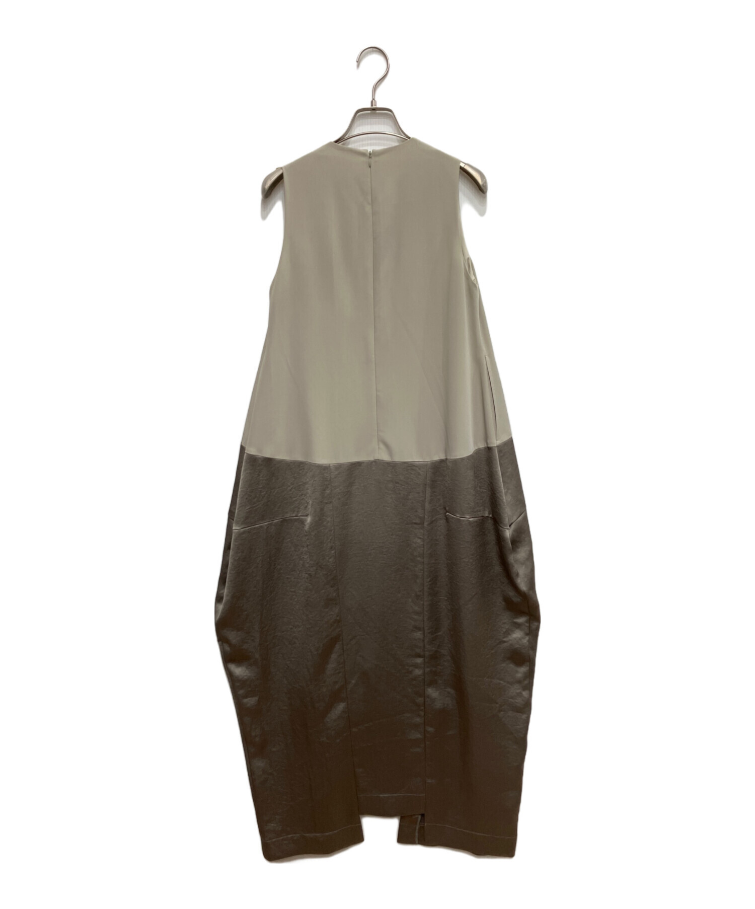 中古・古着通販】UN3D. (アンスリード) COCOON NO SLEEVE ベージュ 