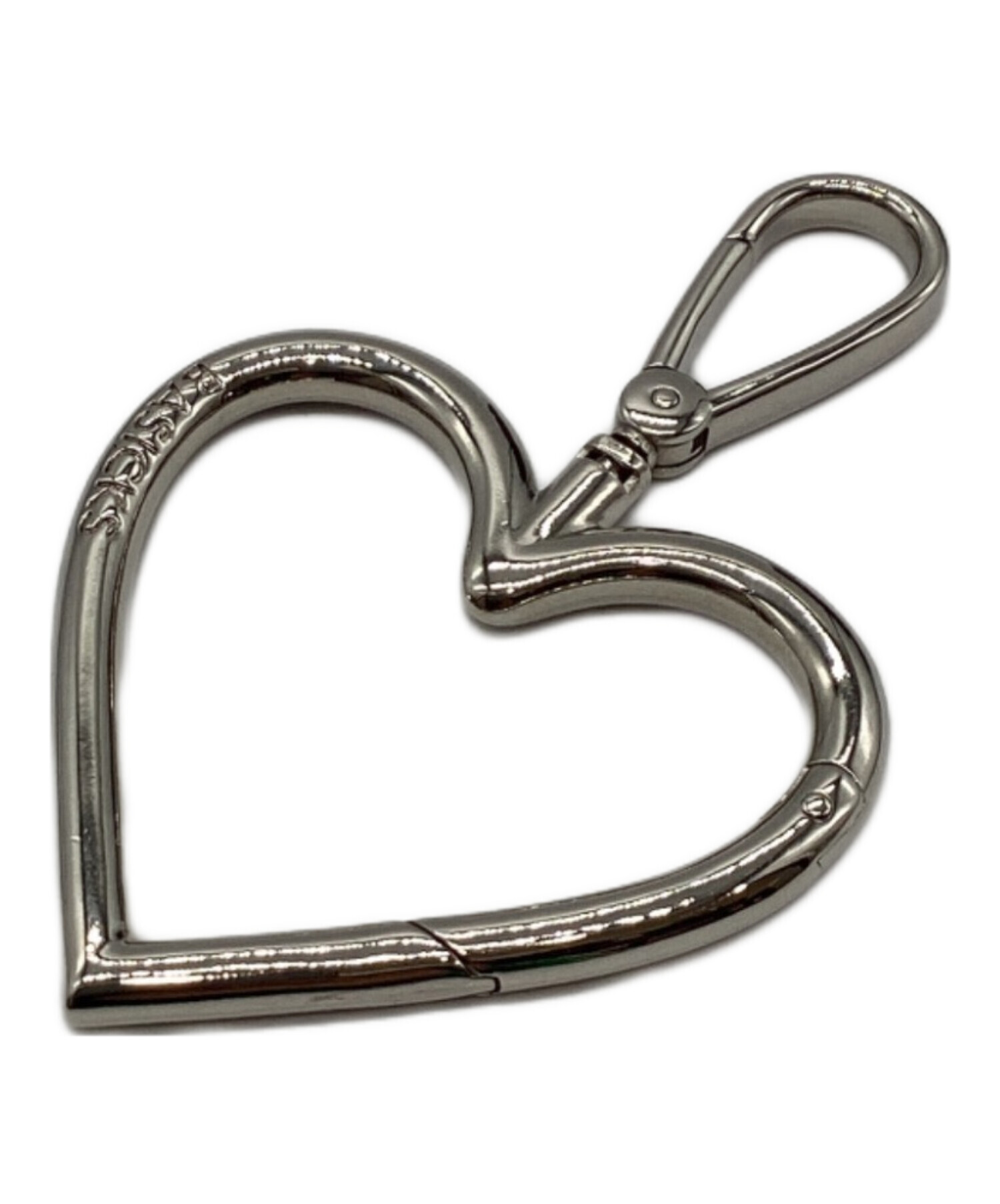中古・古着通販】BASICKS (ベイシックス) heart key ring シルバー