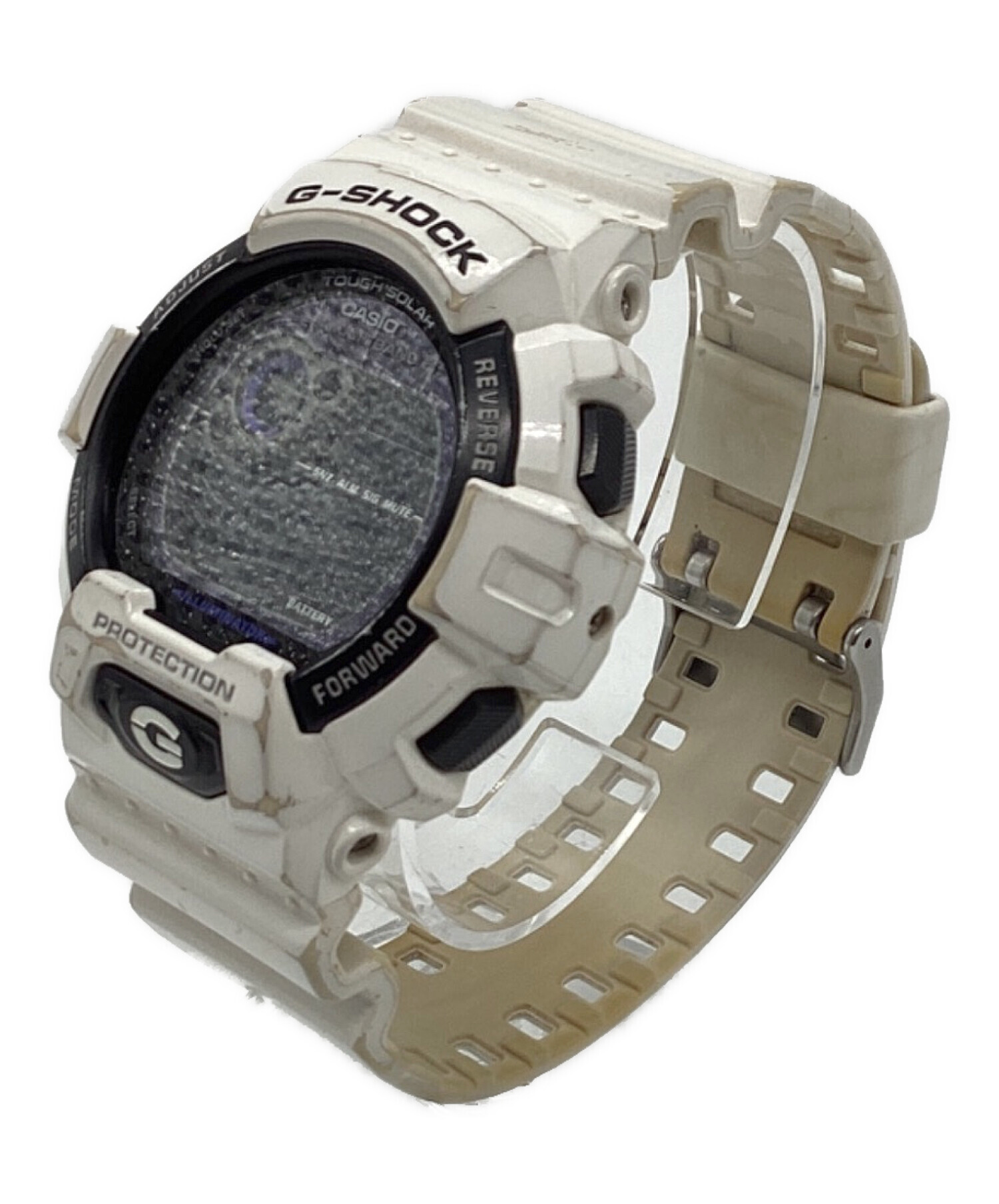 中古・古着通販】CASIO (カシオ) デジタルウォッチ ホワイト｜ブランド 