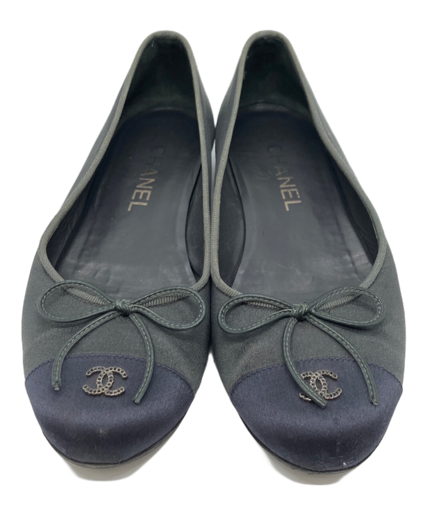 中古・古着通販】CHANEL (シャネル) バレリーナフラットパンプス