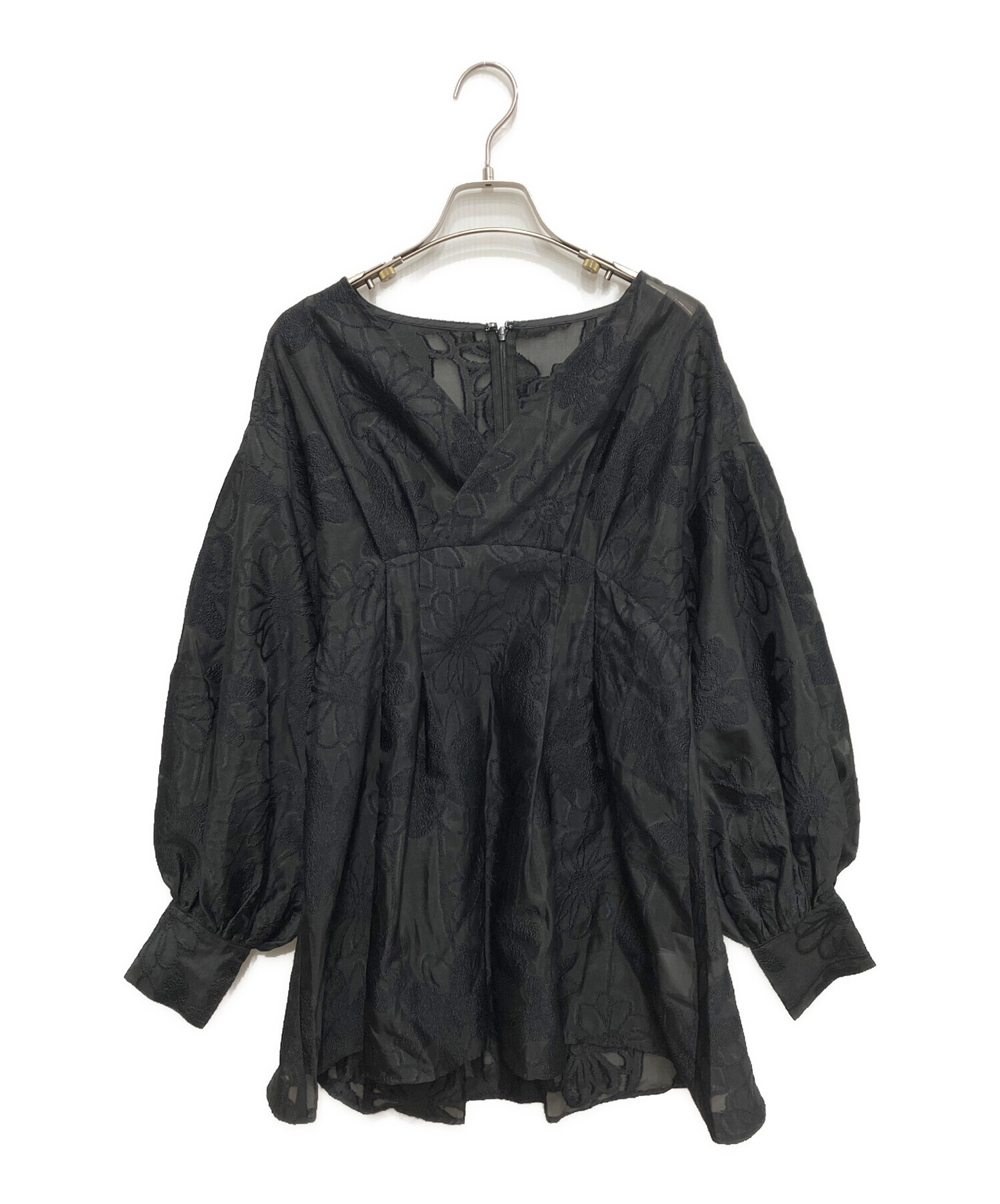 中古・古着通販】acka (エーシーケーエー) jacquard mini dress