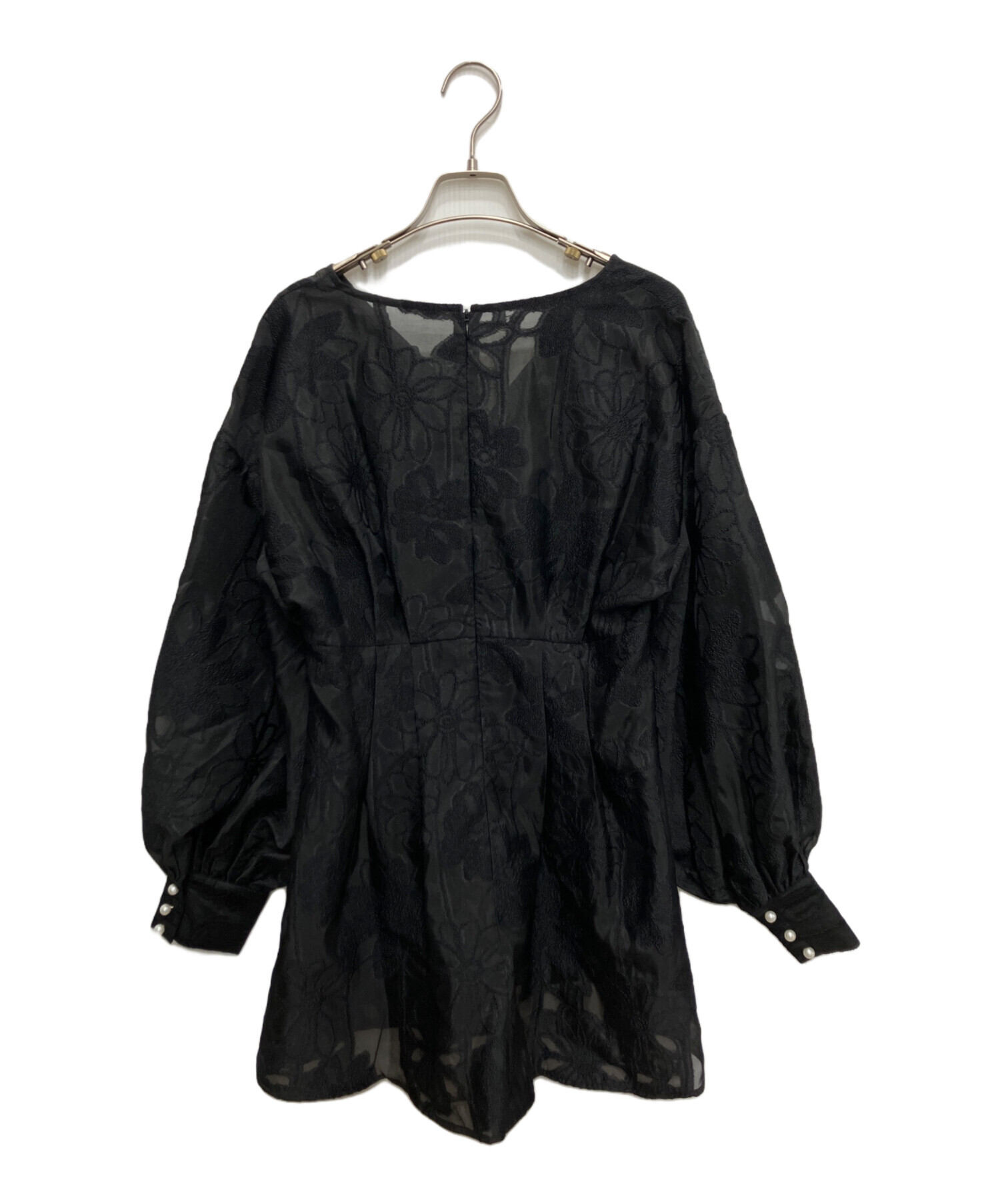 中古・古着通販】acka (エーシーケーエー) jacquard mini dress 