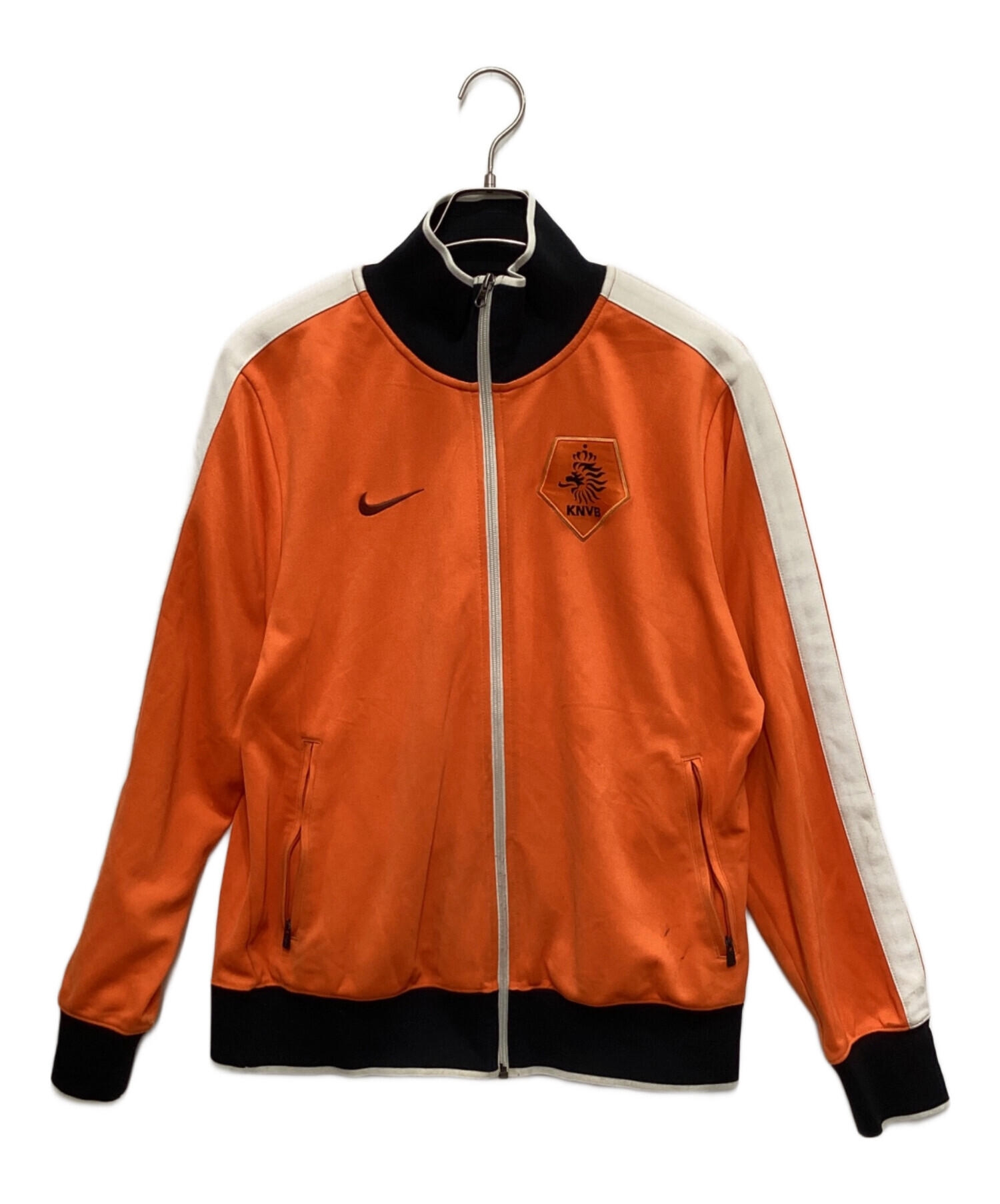 中古・古着通販】NIKE (ナイキ) トラックジャケット オレンジ サイズ:L