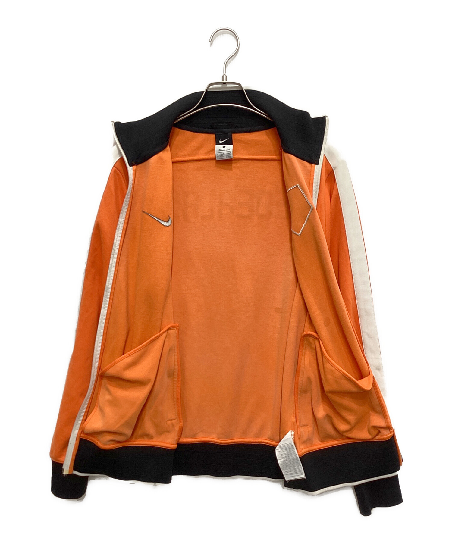 中古・古着通販】NIKE (ナイキ) トラックジャケット オレンジ サイズ:L