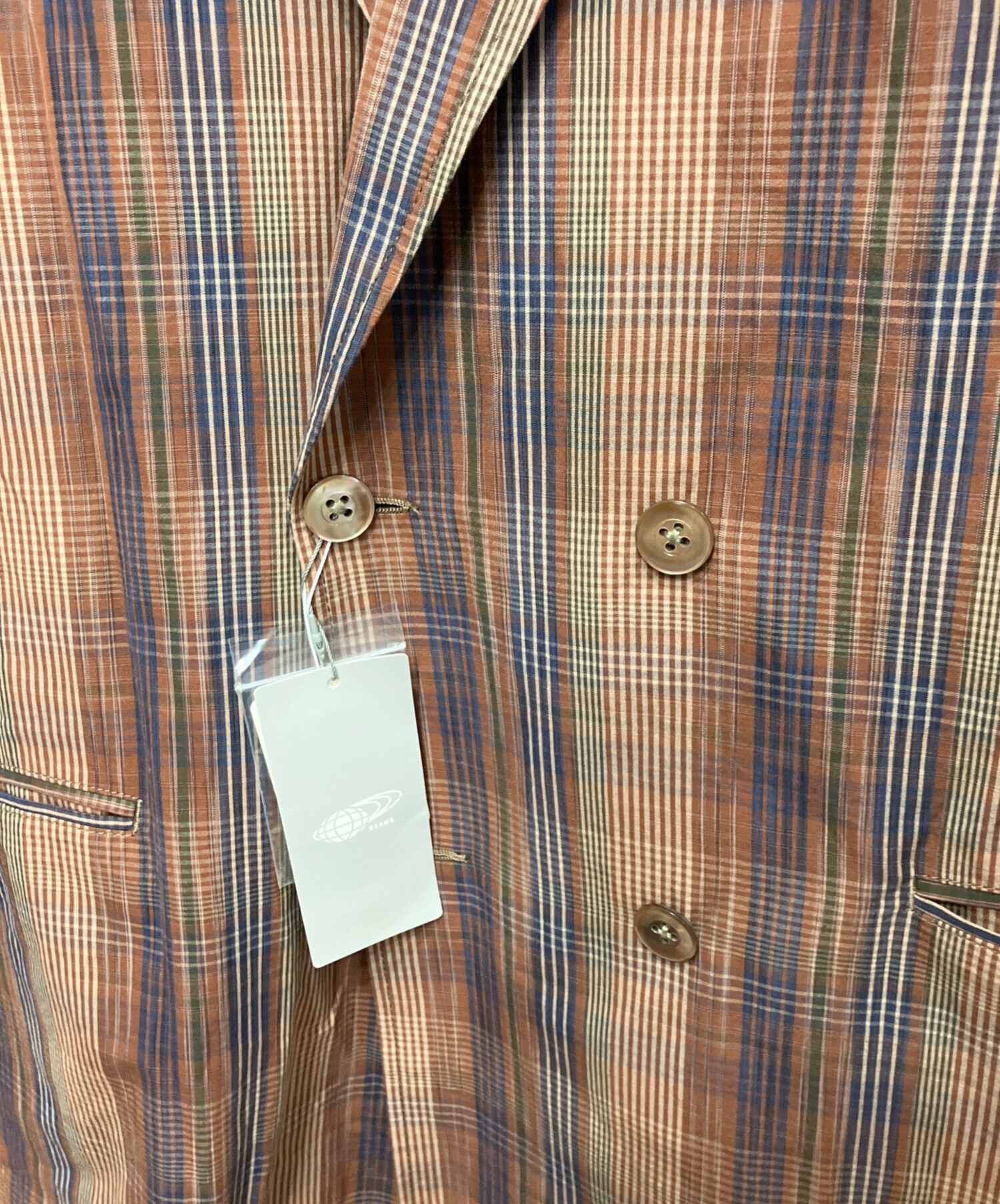 中古・古着通販】BEAMS PLUS (ビームスプラス) チェックダブル