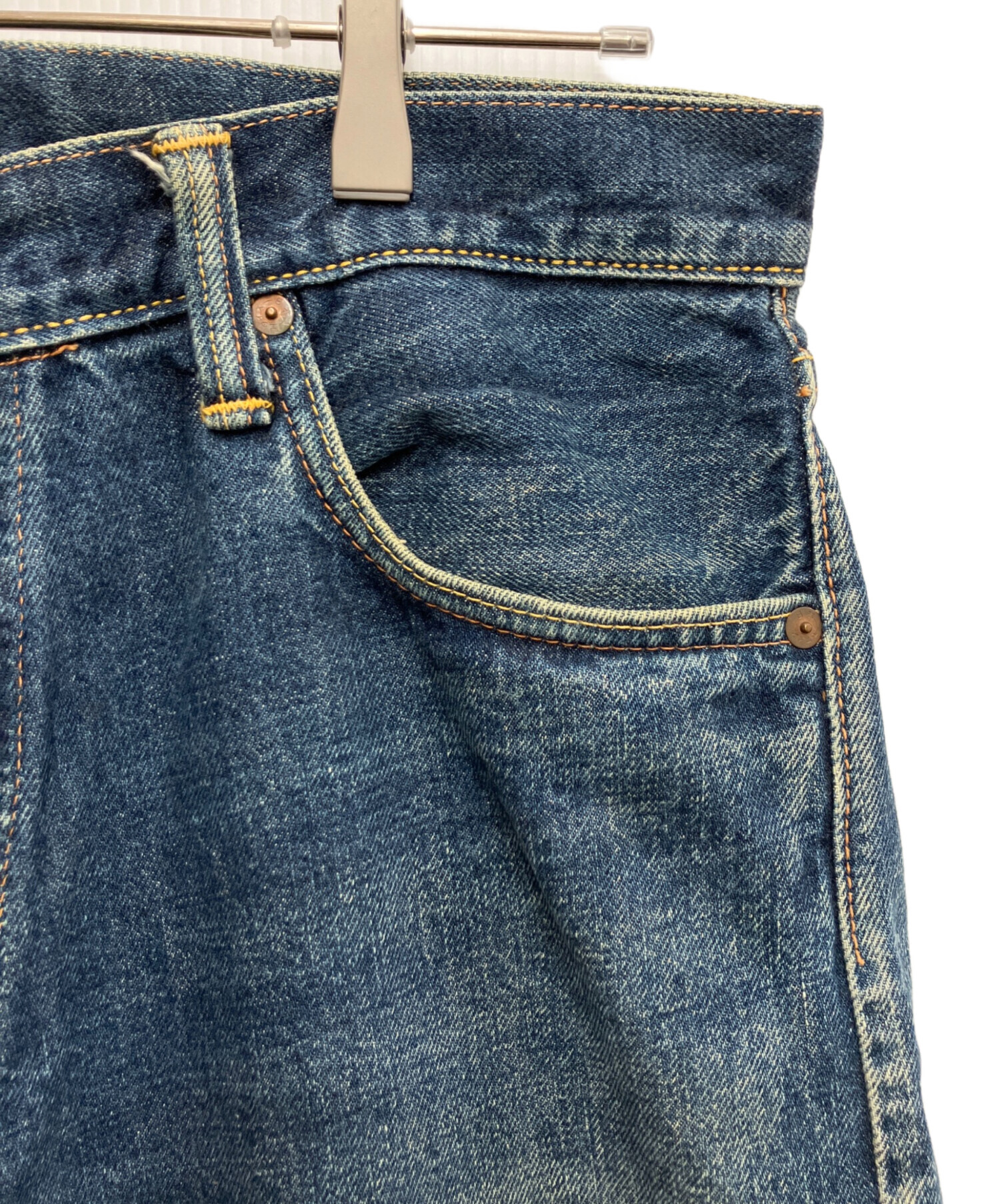 中古・古着通販】EVISU (エヴィス) カモメペイントデニムパンツ