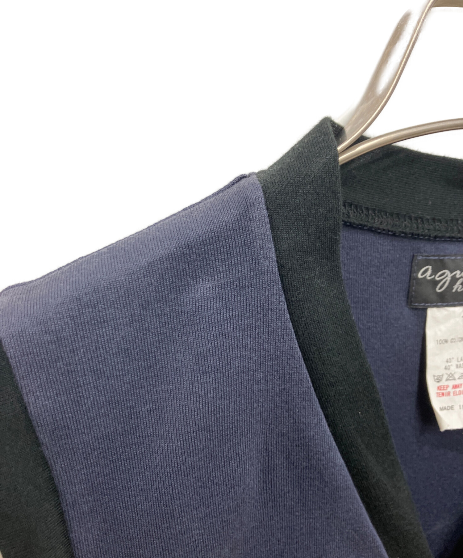 中古・古着通販】agnes b homme (アニエスベーオム) トカゲ刺繍ベスト