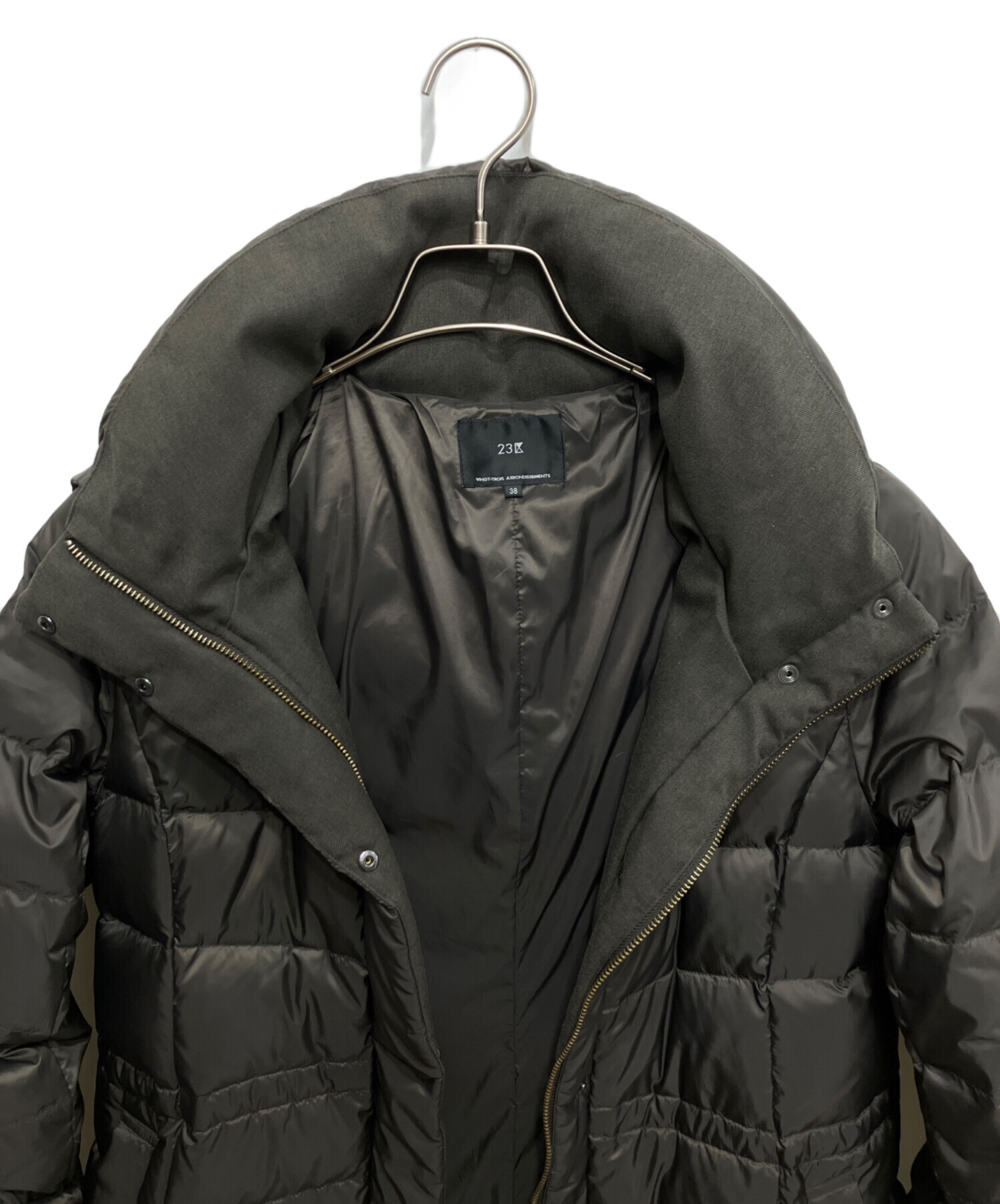 中古・古着通販】23区 (ニジュウサンク) シレータフタロングダウン