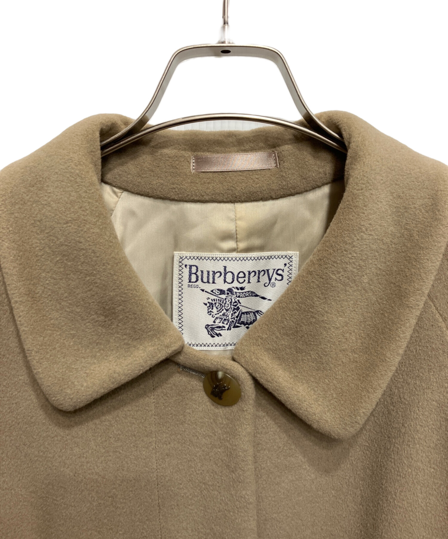 【特価中】【金タグ】未着用Burberry'sアンゴラ100%コート9AR 中古・古着通販】Burberry's (バーバリー) アンゴラステンカラーコート