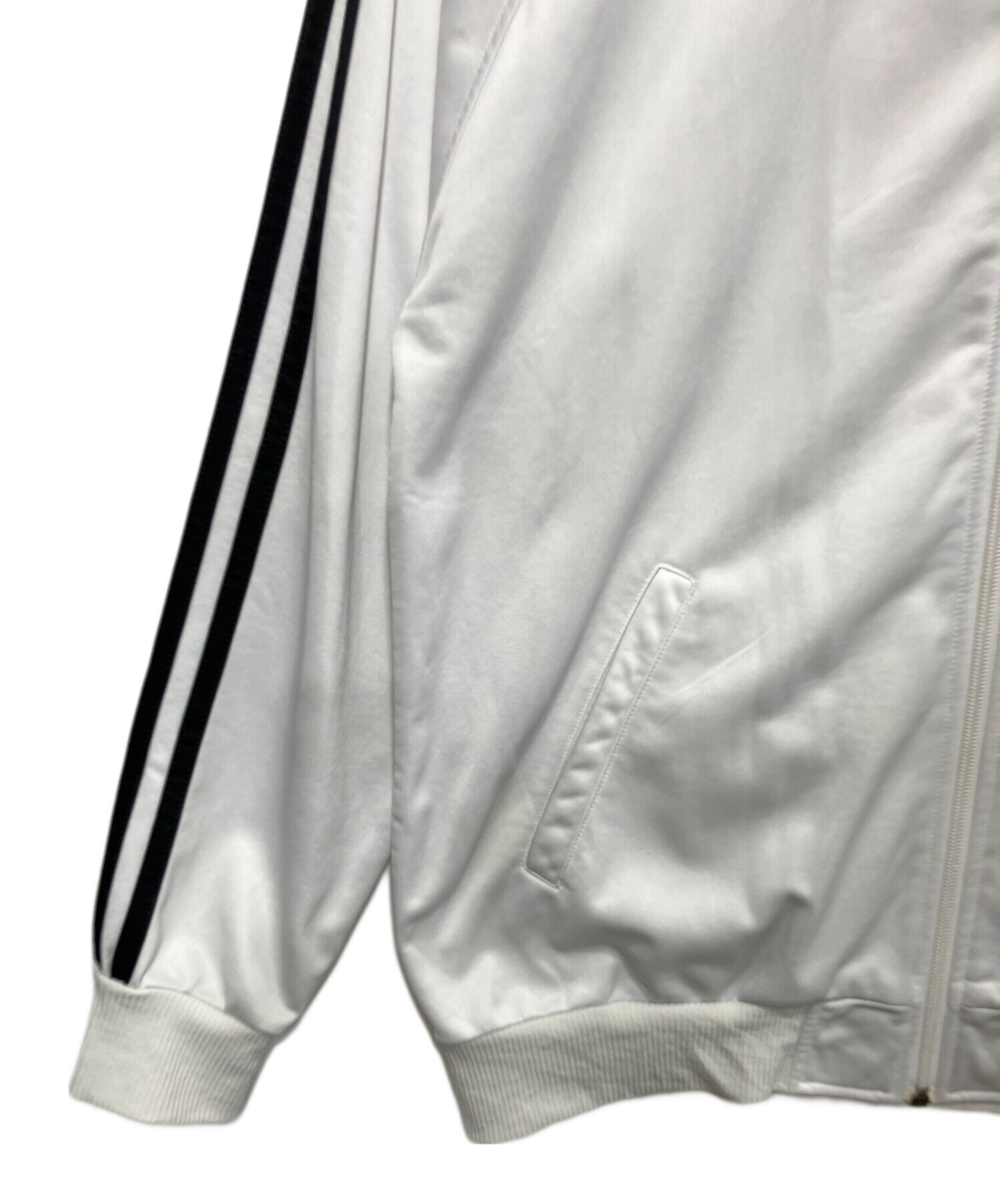 中古・古着通販】adidas (アディダス) トラックジャケット ホワイト