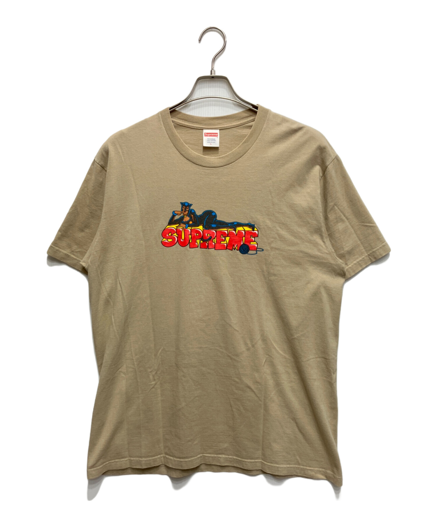 本物 Supreme Tシャツ M キャットウーマン シュプリーム ギャルソン 中古・古着通販】SUPREME (シュプリーム) Catwoman Tee（キャット