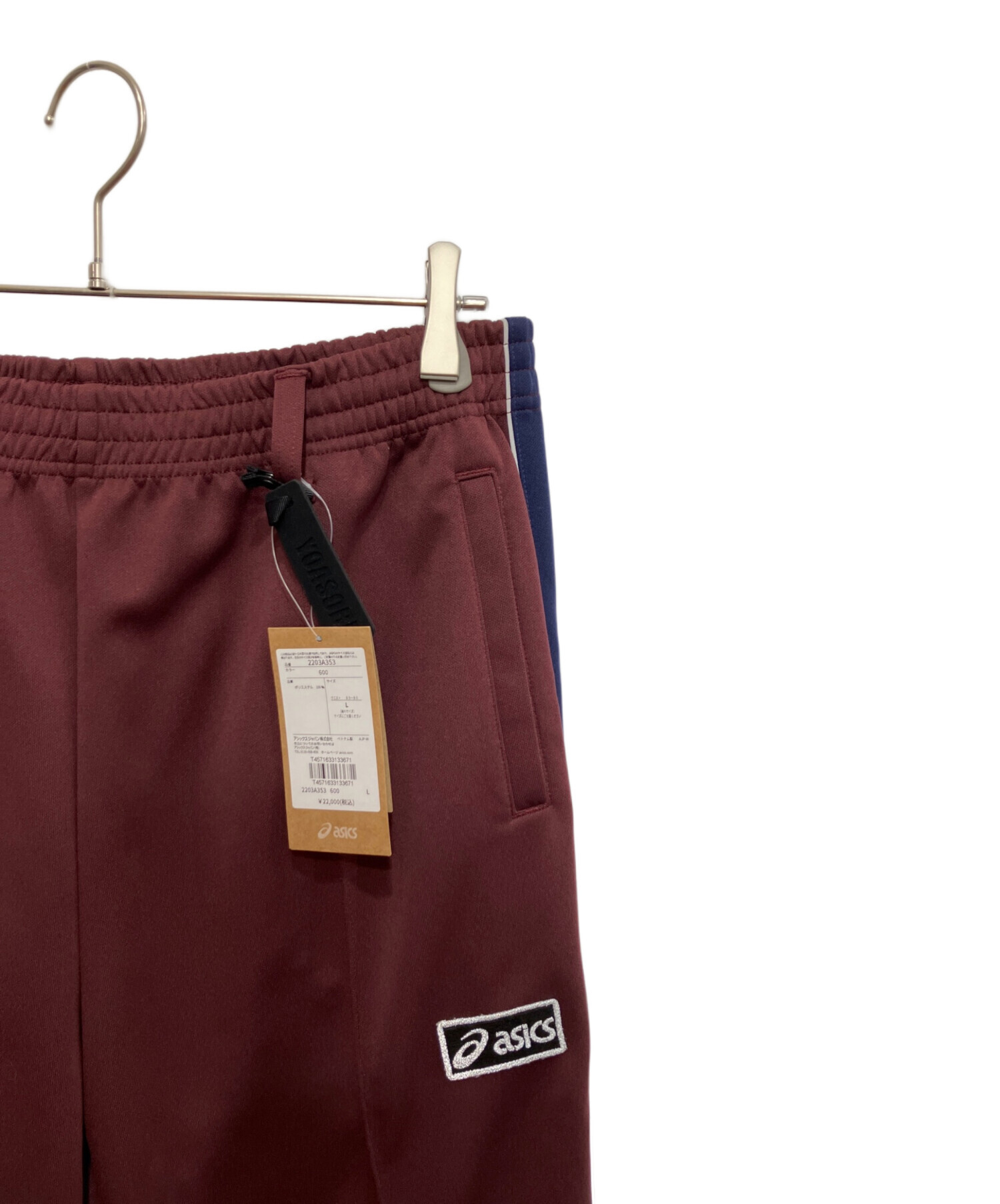 asics YOASOBI ニットジャケット&パンツ　セットアップ　Lサイズ YOASOBI、ASICSとのコラボレーションアイテムを発表＆本人出演のメイン