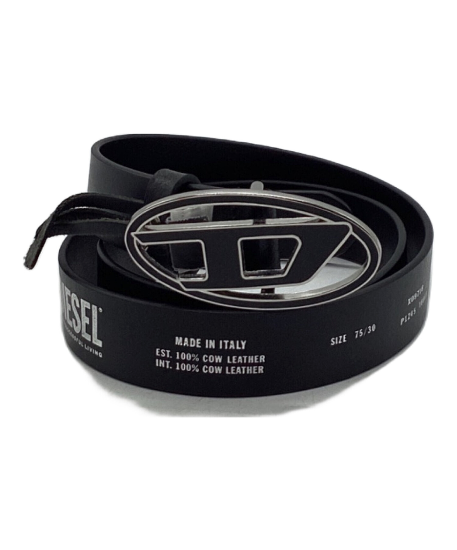 中古・古着通販】DIESEL (ディーゼル) B-1DR Dロゴバックルベルト