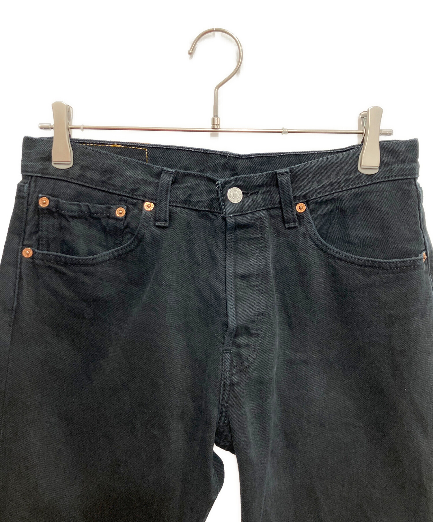 中古・古着通販】LEVI'S (リーバイス) 501デニムパンツ ブラック