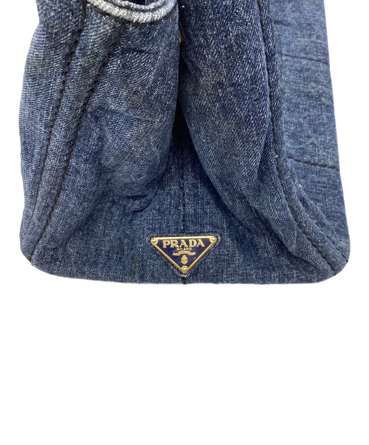 中古・古着通販】PRADA (プラダ) カナパ トートバッグ インディゴ