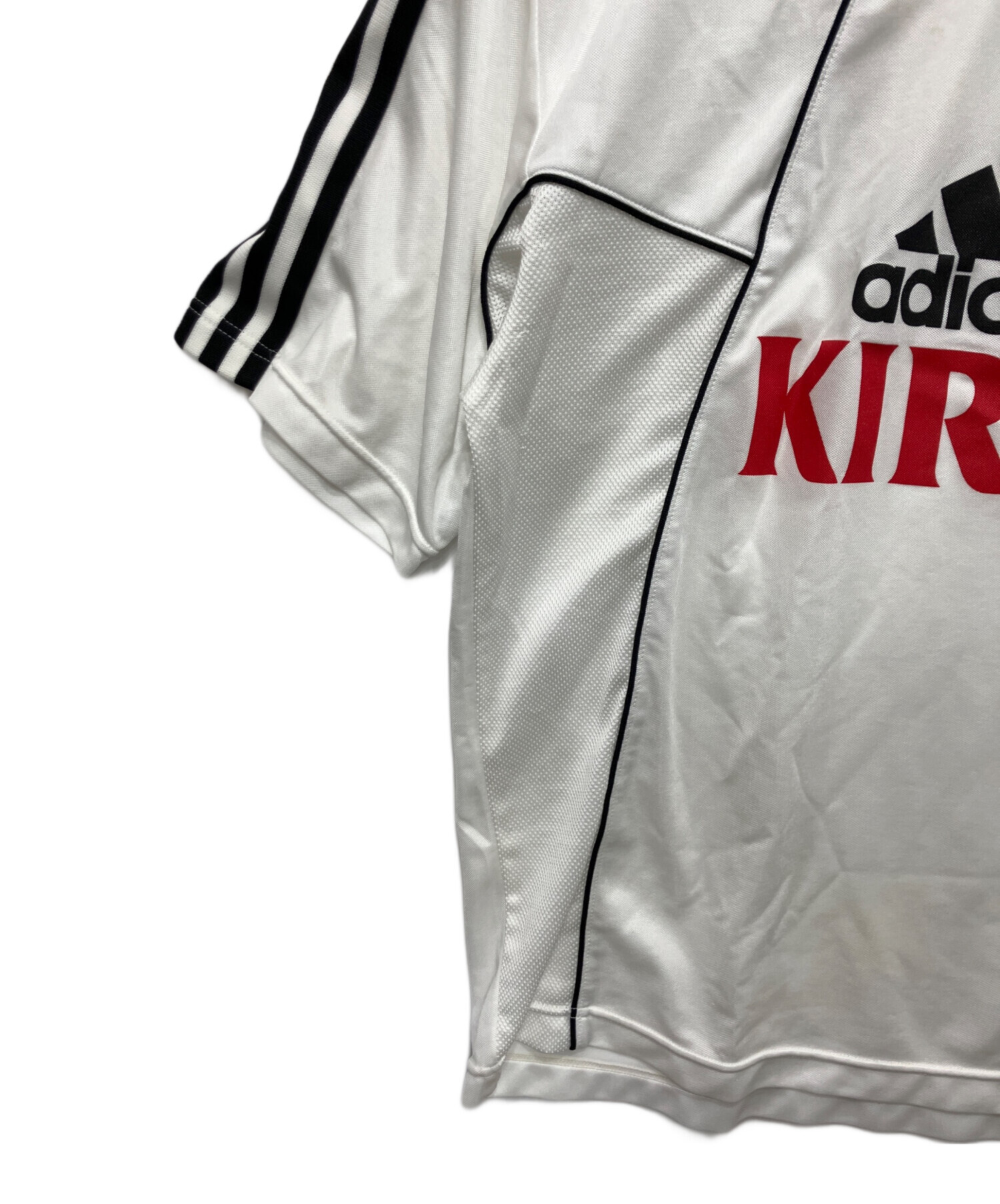 中古・古着通販】adidas (アディダス) ゲームシャツ ホワイト サイズ:M