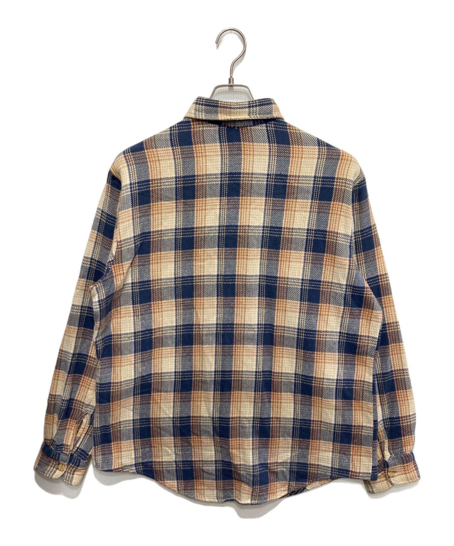 中古・古着通販】big mac (ビッグマック) ヘビーネルシャツ ブルー