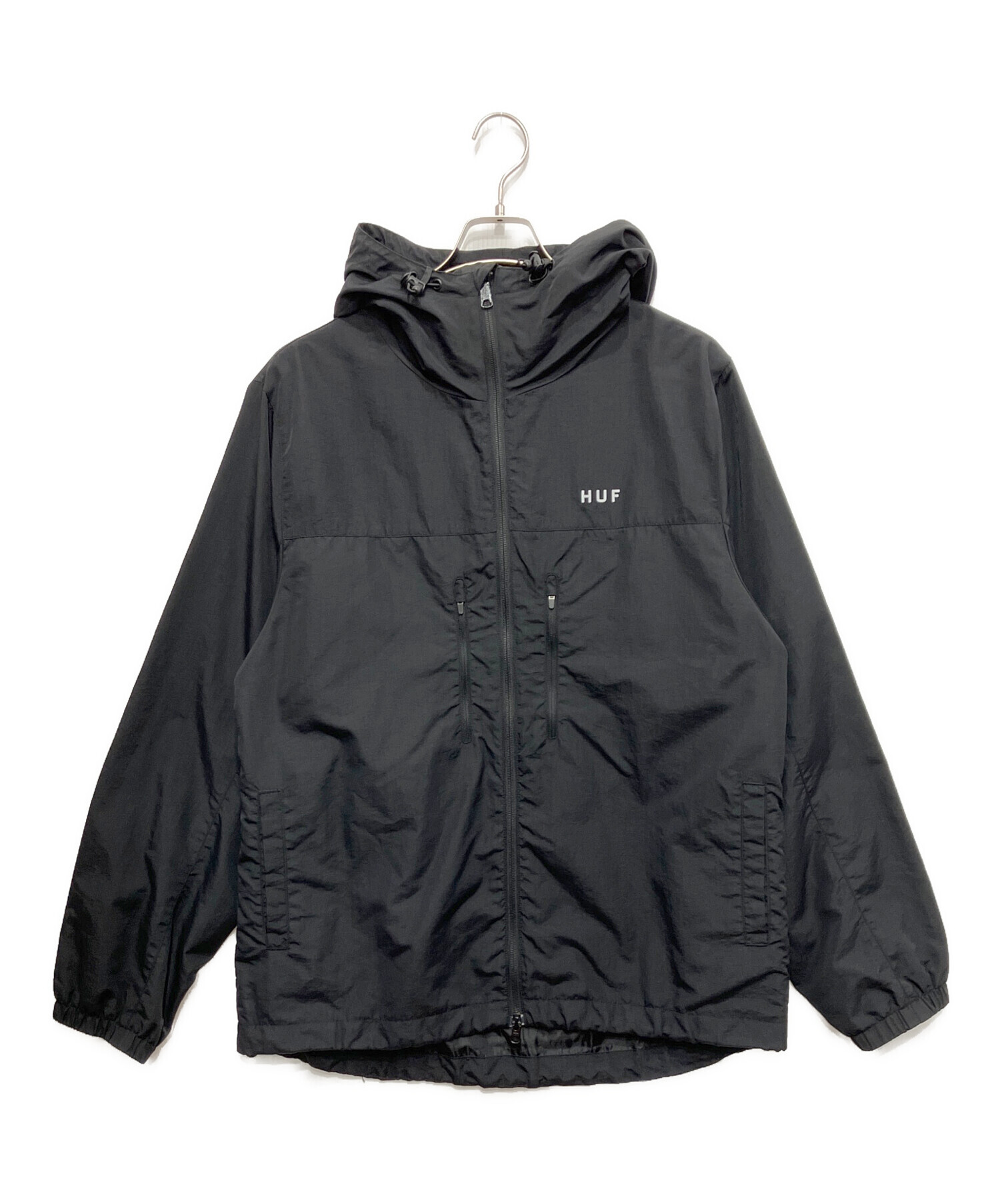 中古・古着通販】HUF (ハフ) バックリフレクティブロゴマウンテン