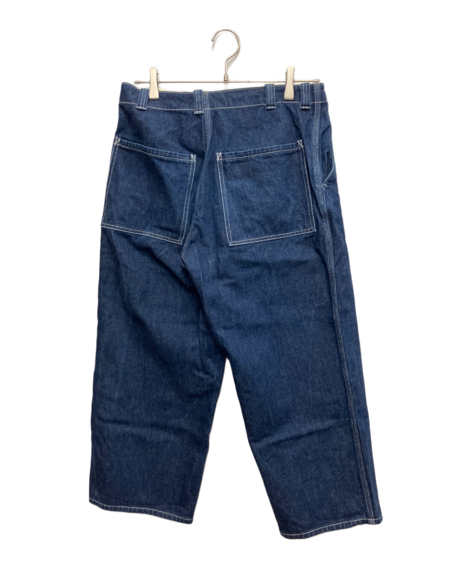 中古・古着通販】Sheba (シーバ) ピンタックデニムパンツ インディゴ