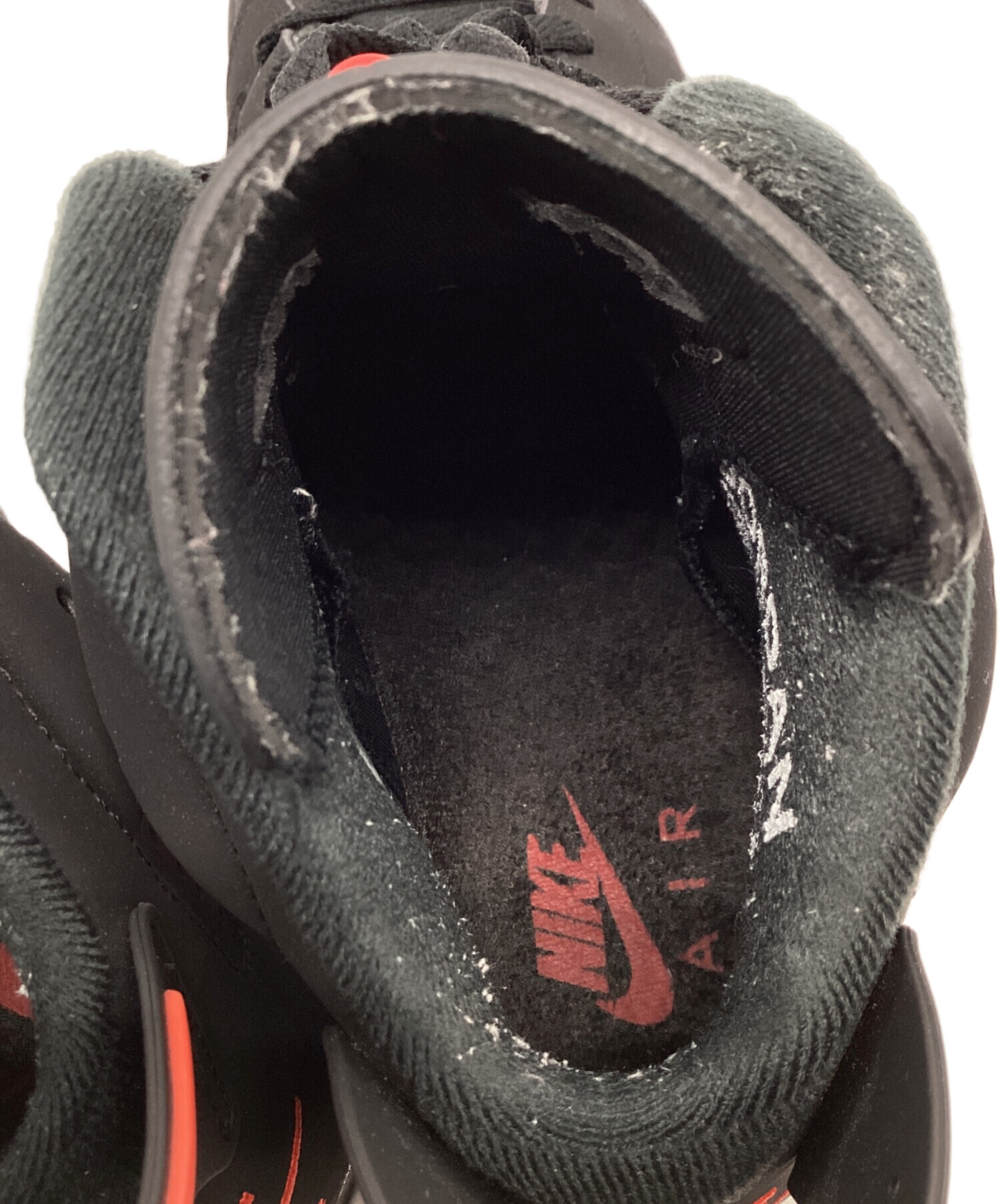 中古・古着通販】NIKE (ナイキ) AIR JORDAN 6 RETRO ブラック サイズ
