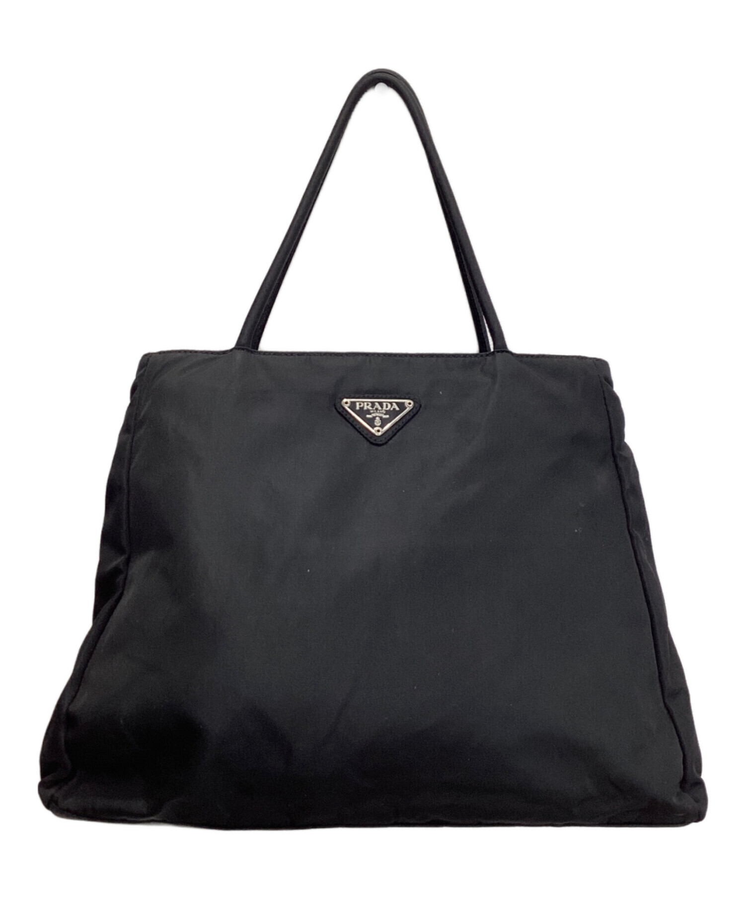 t*a様 PRADA ナイロン トートバッグ ブラック 中古・古着通販】PRADA (プラダ) ナイロントートバッグ ブラック