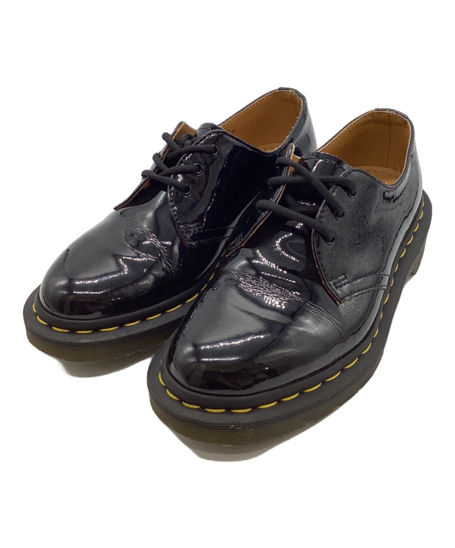 中古・古着通販】Dr.Martens (ドクターマーチン) エナメル3ホール