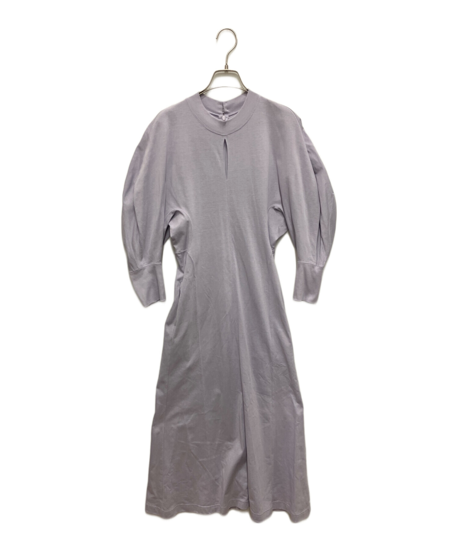 Mame Kurogouchi 半袖 ワンピース グレー 中古・古着通販】Mame Kurogouchi (マメクロゴウチ) Cotton Jersey