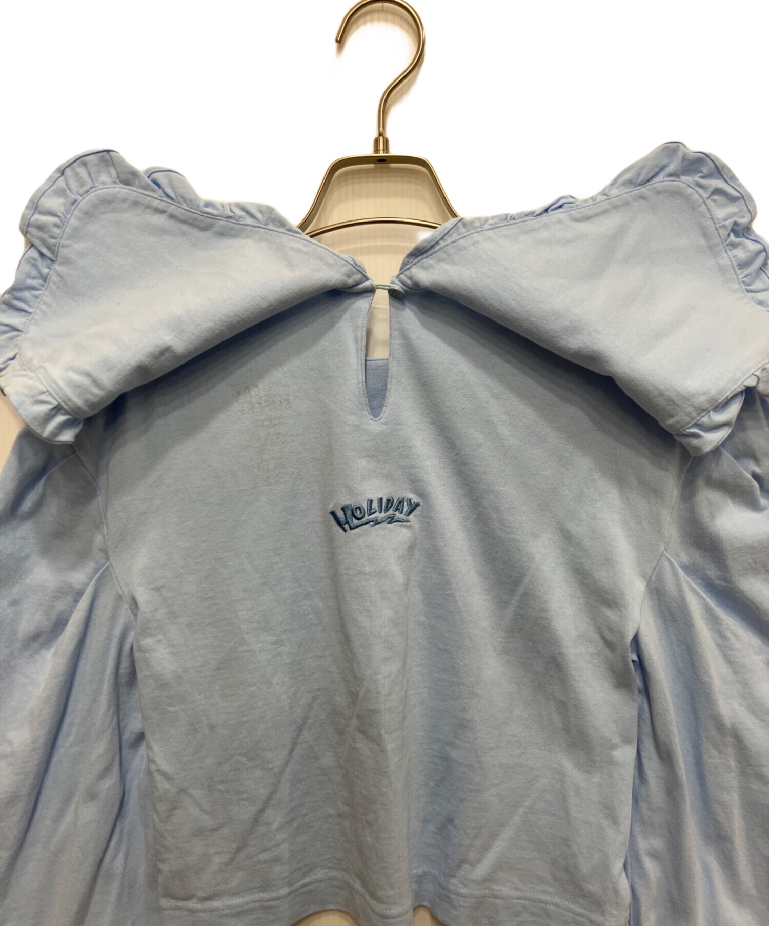 ホリデートップス 中古・古着通販】holiday (ホリデー) SUPER FINE DRY CROPPED SQUARE